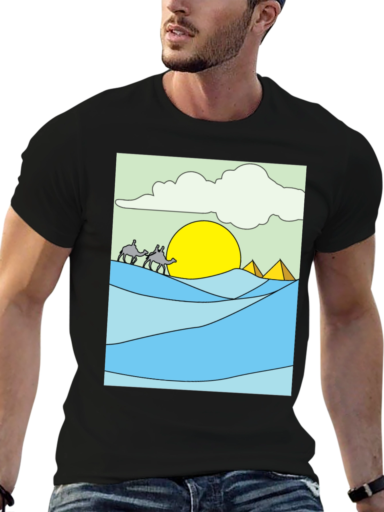 Egyptian Desert Graphic Tee