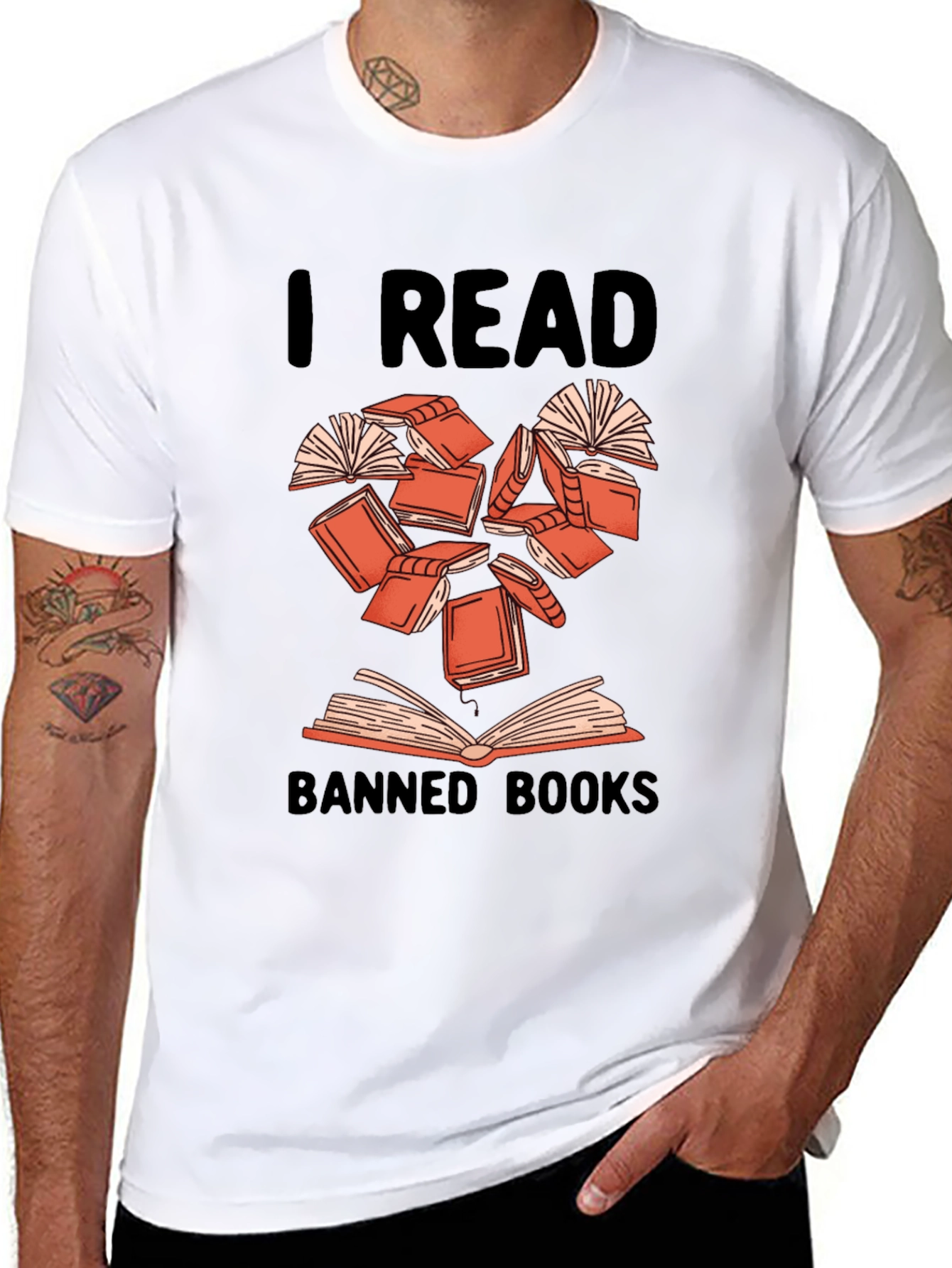 I Read Banned Books Graphic Tee