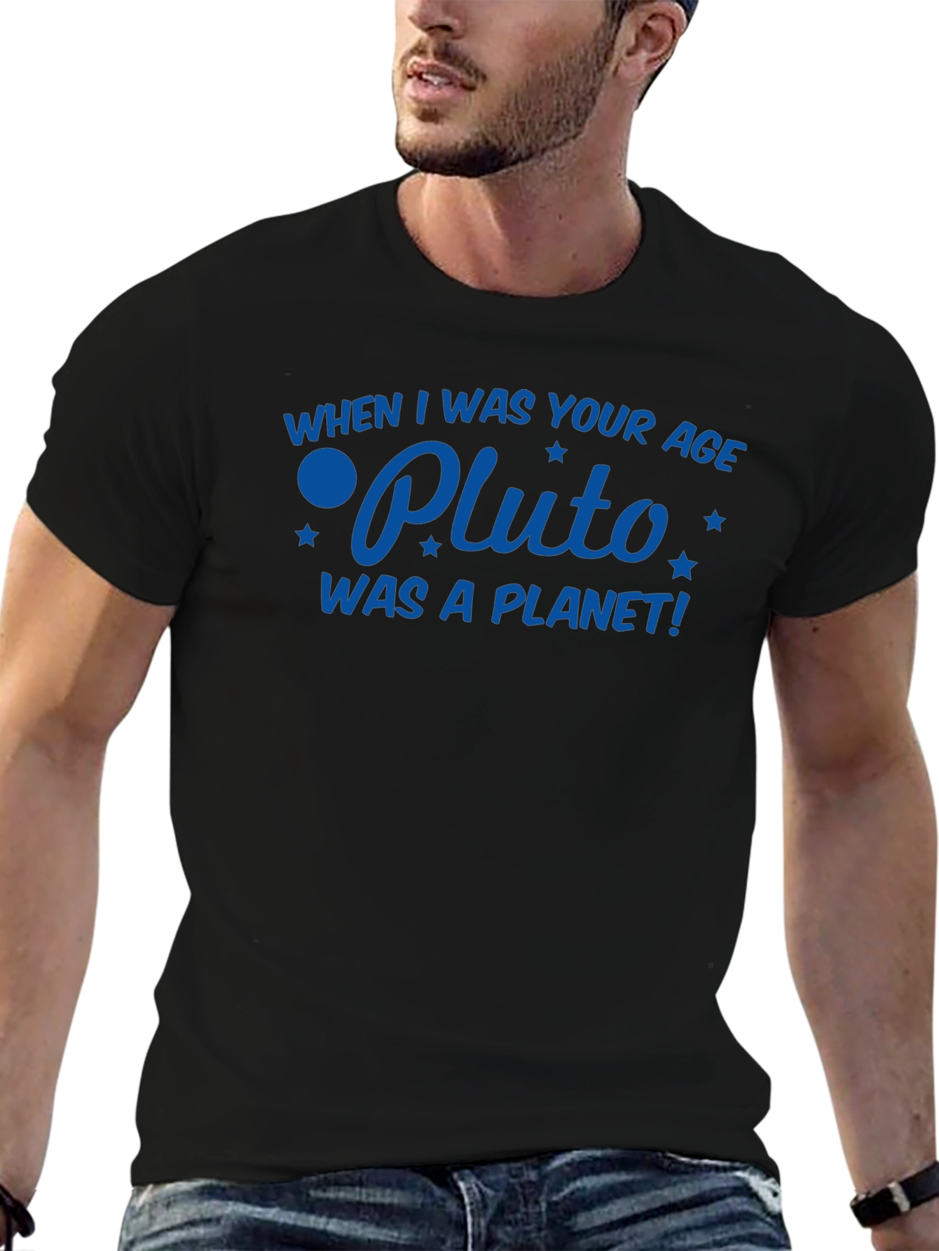 Pluto Was a Planet T-Shirt Nostalgic Astronomy Tee
