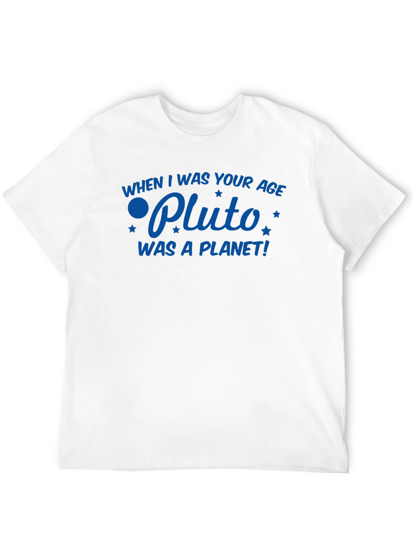 Pluto Was a Planet T-Shirt Nostalgic Astronomy Tee