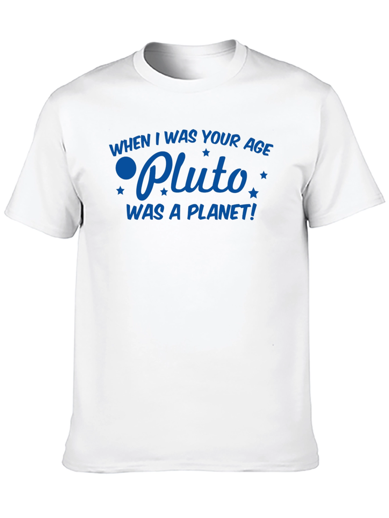 Pluto Was a Planet T-Shirt Nostalgic Astronomy Tee