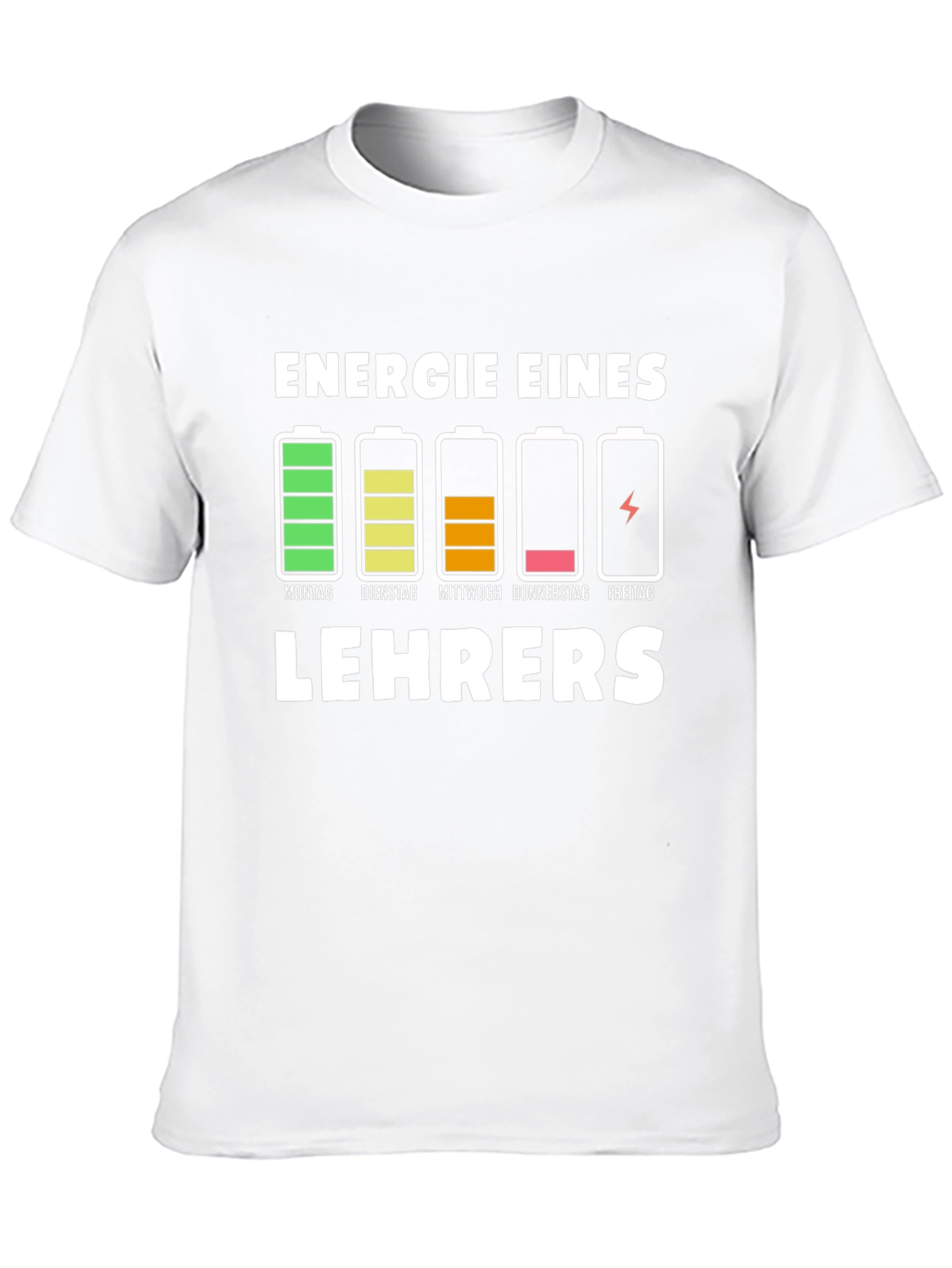 Teacher Energy Level T-Shirt
