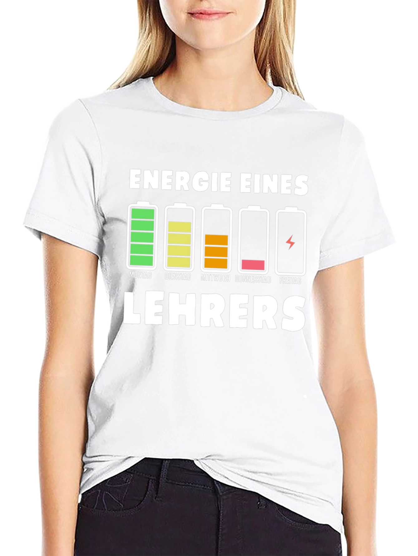 Teacher Energy Level T-Shirt