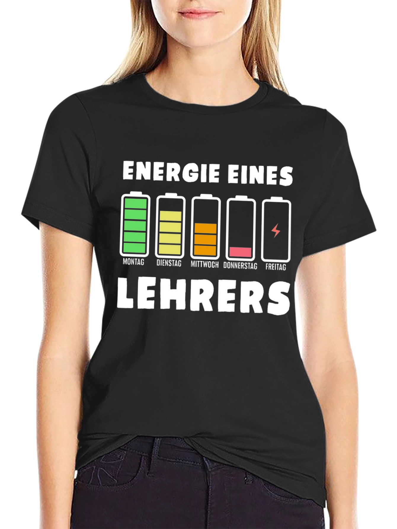 Teacher Energy Level T-Shirt