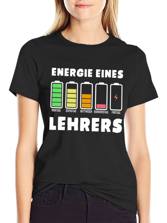 Teacher Energy Level T-Shirt