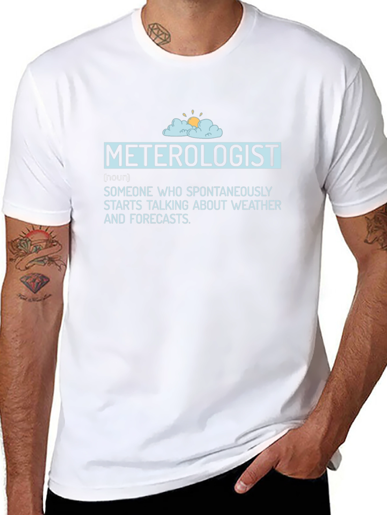 Meteorologist Definition Graphic T-Shirt