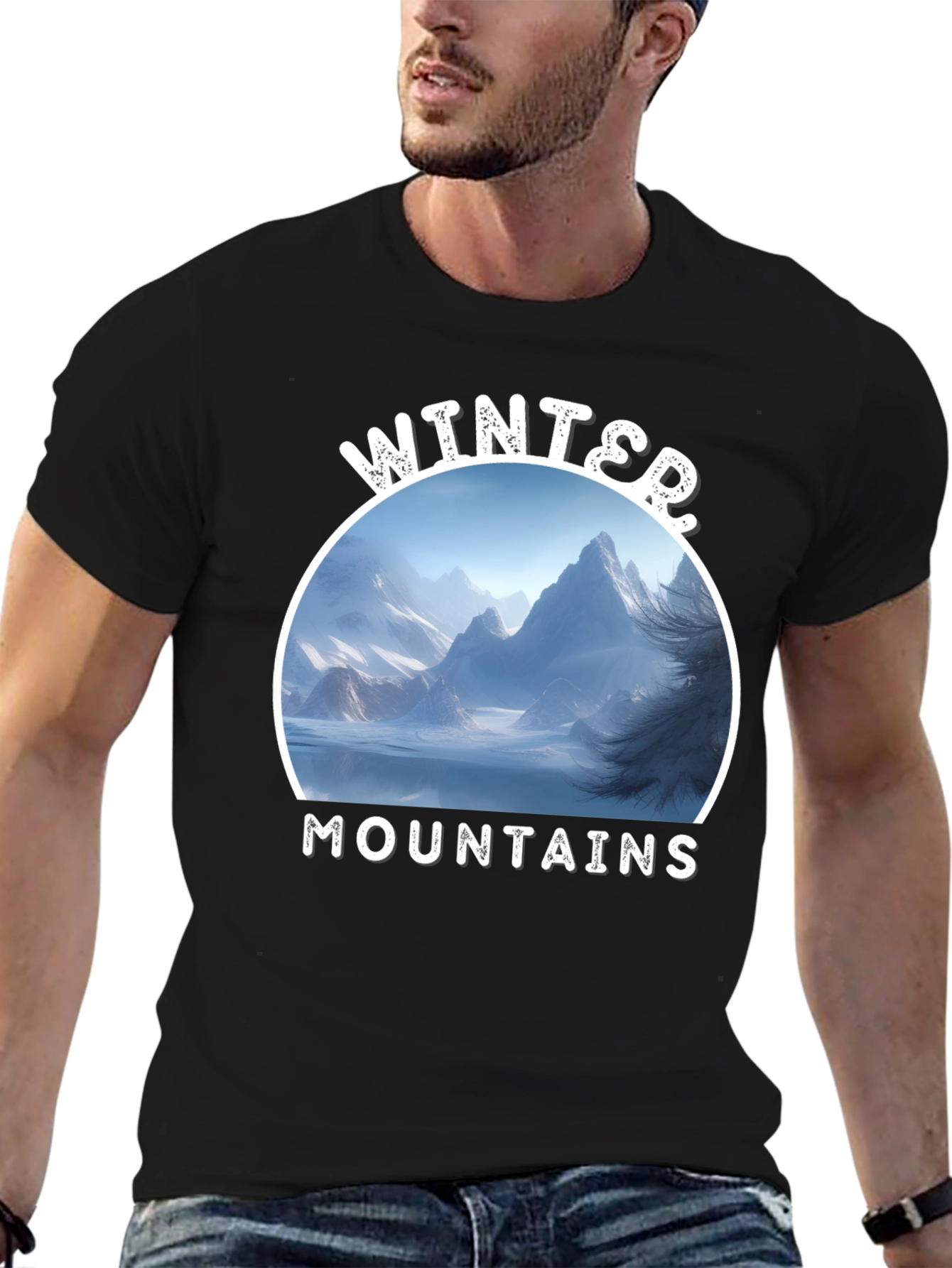 Winter Mountains Graphic Tee