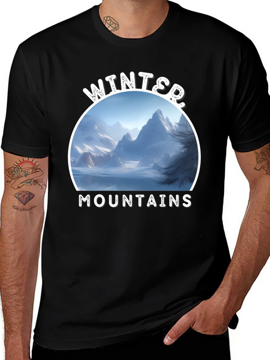 Winter Mountains Graphic Tee