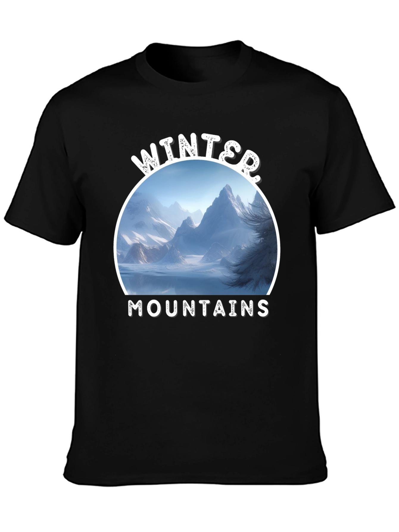 Winter Mountains Graphic Tee