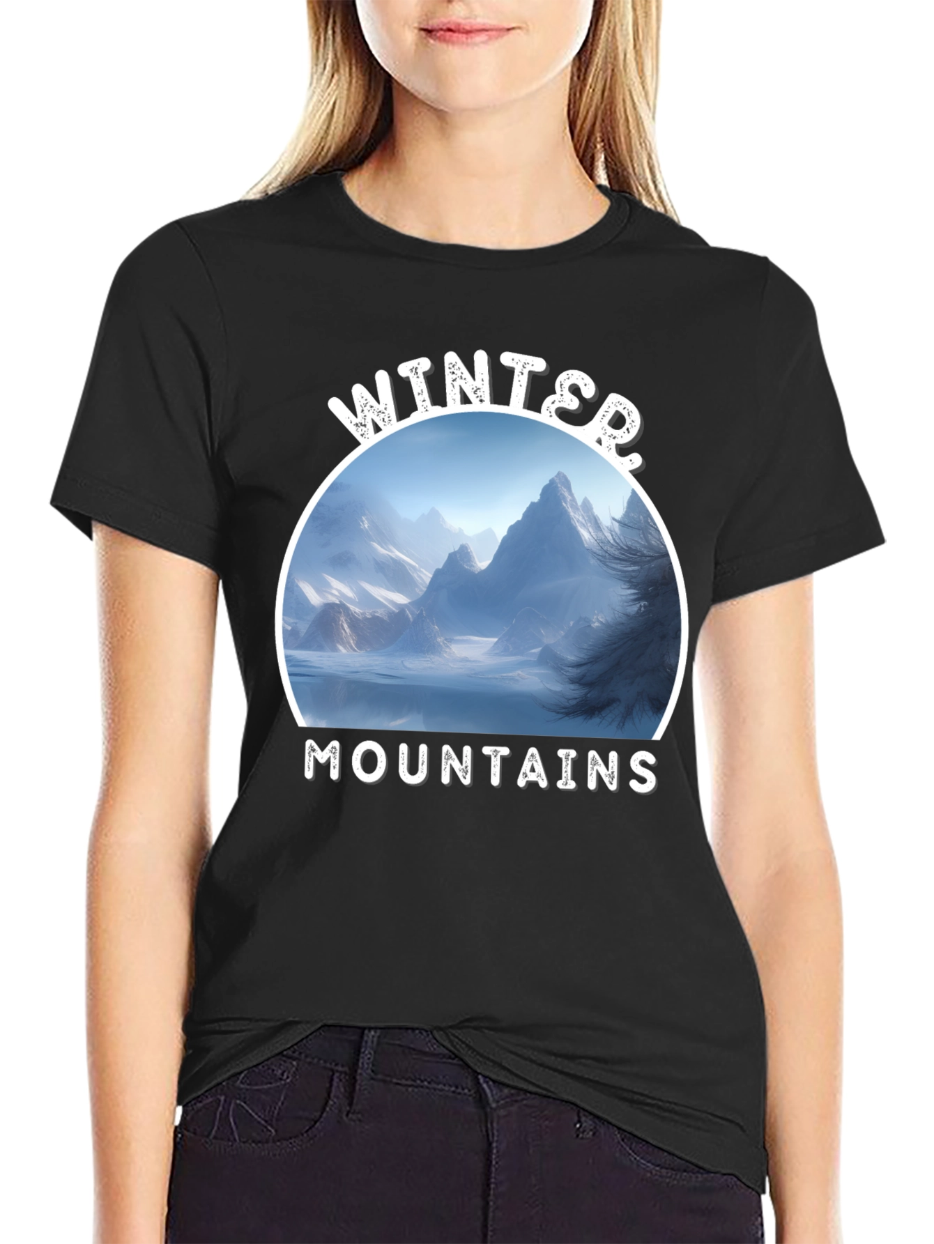 Winter Mountains Graphic Tee