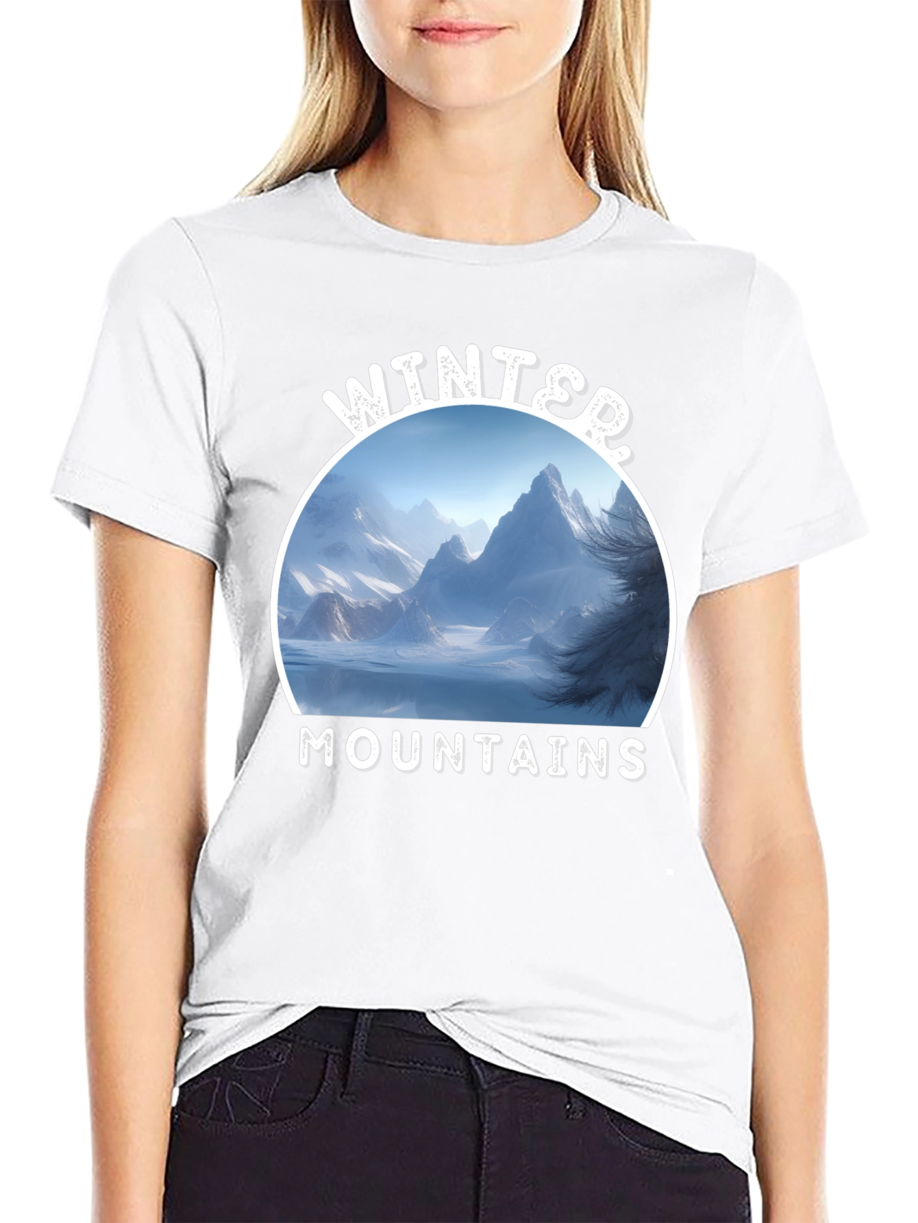 Winter Mountains Graphic Tee