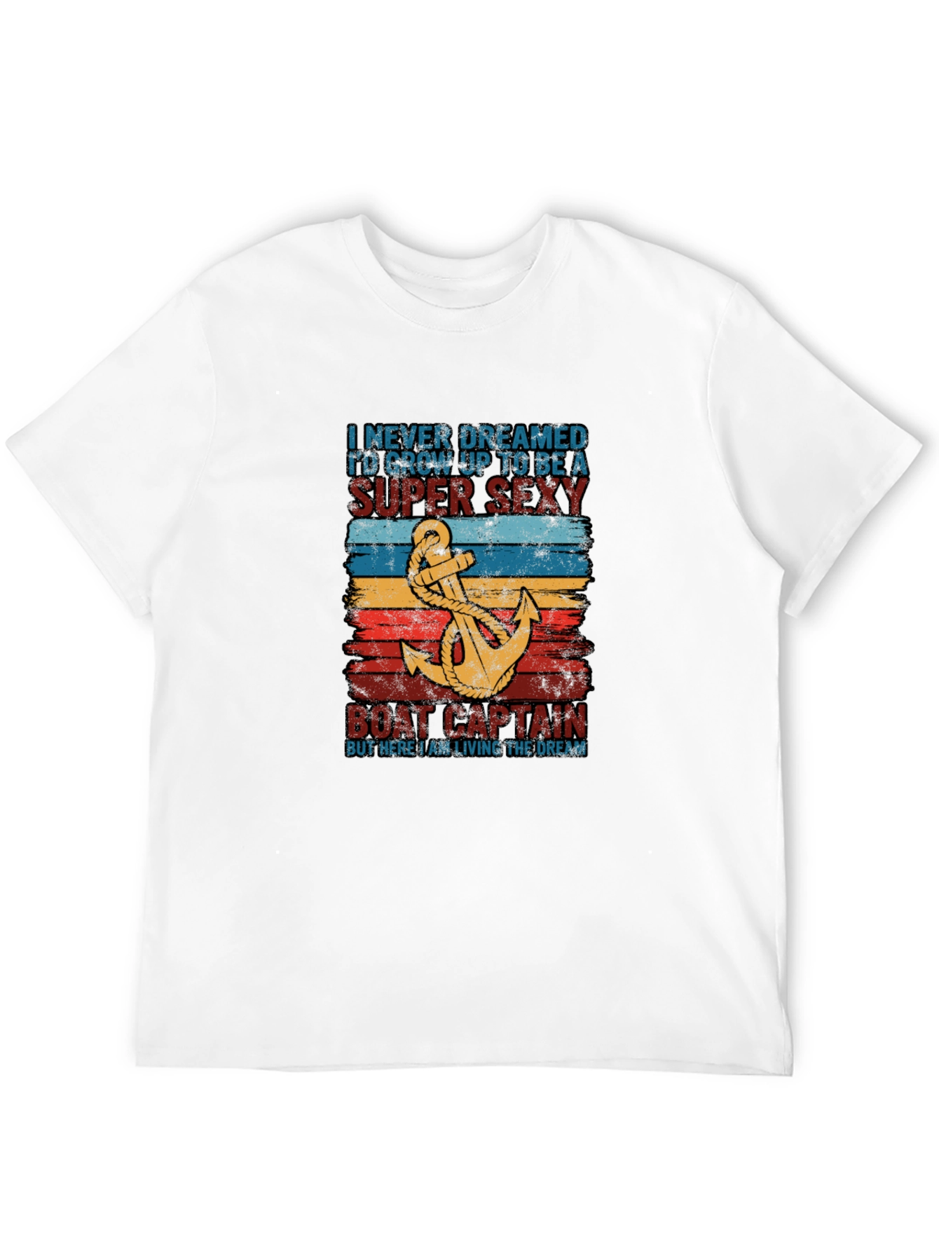 Super Sexy Boat Captain Graphic Tee