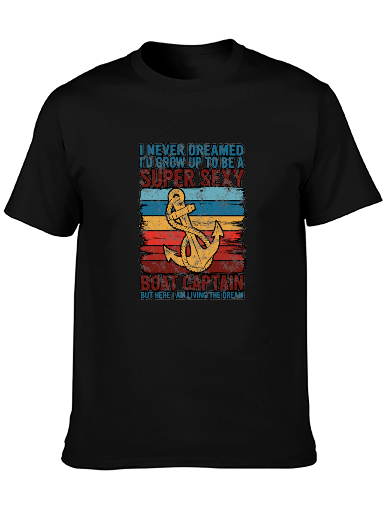 Super Sexy Boat Captain Graphic Tee