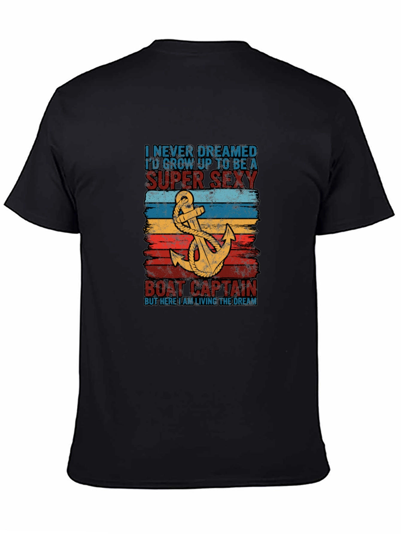Super Sexy Boat Captain Graphic Tee