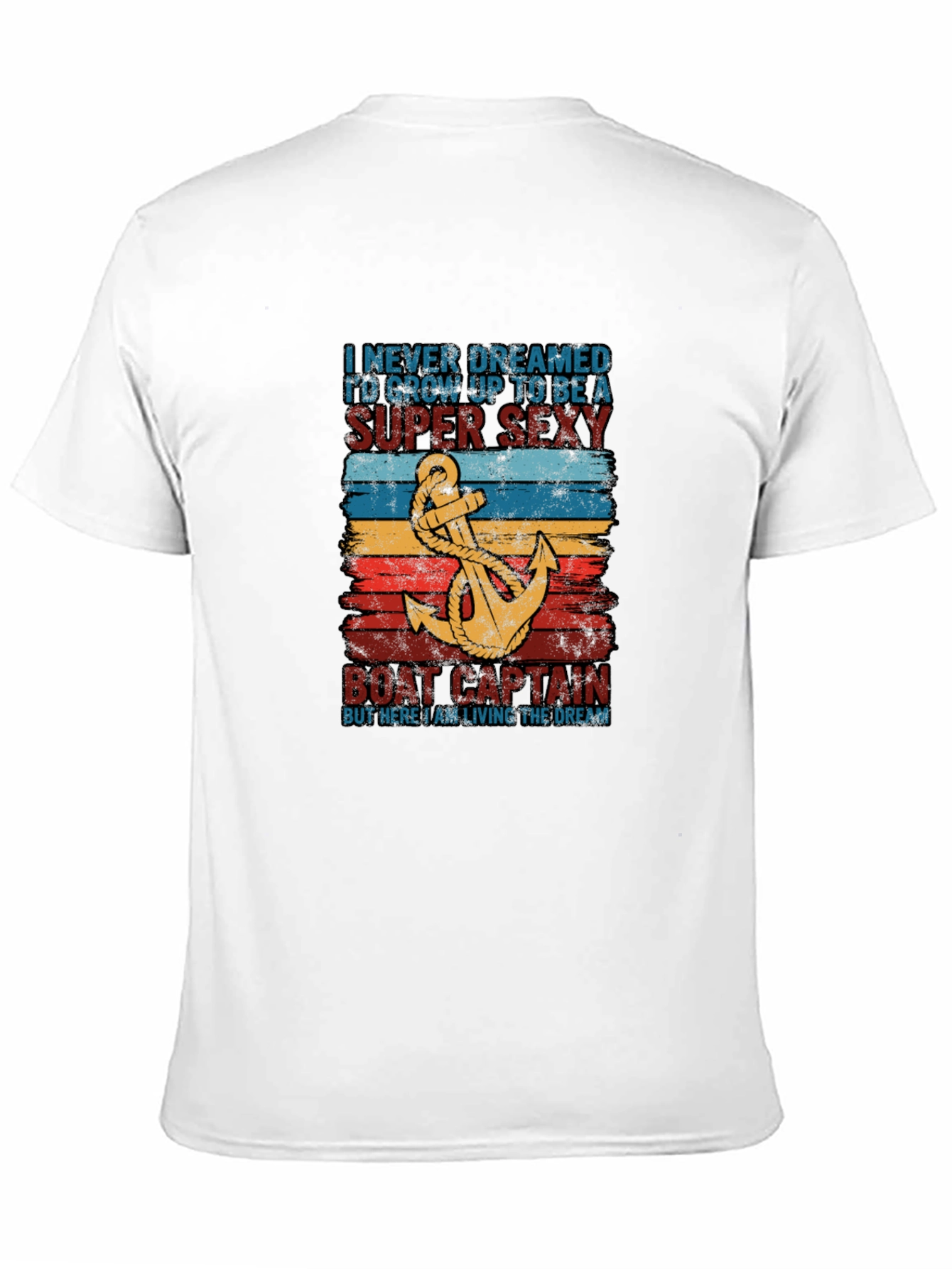 Super Sexy Boat Captain Graphic Tee