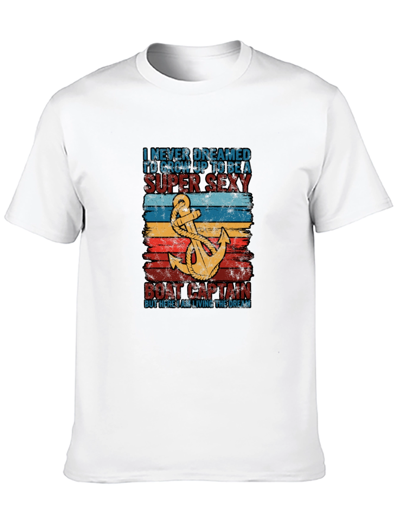 Super Sexy Boat Captain Graphic Tee