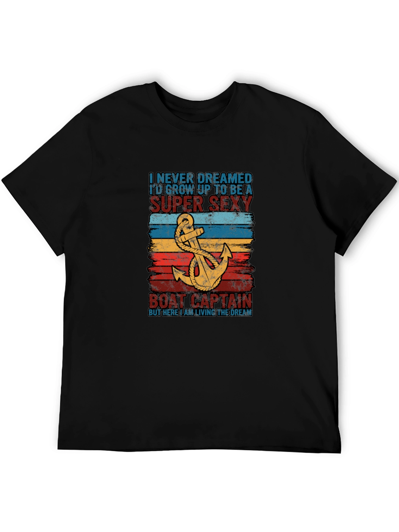 Super Sexy Boat Captain Graphic Tee
