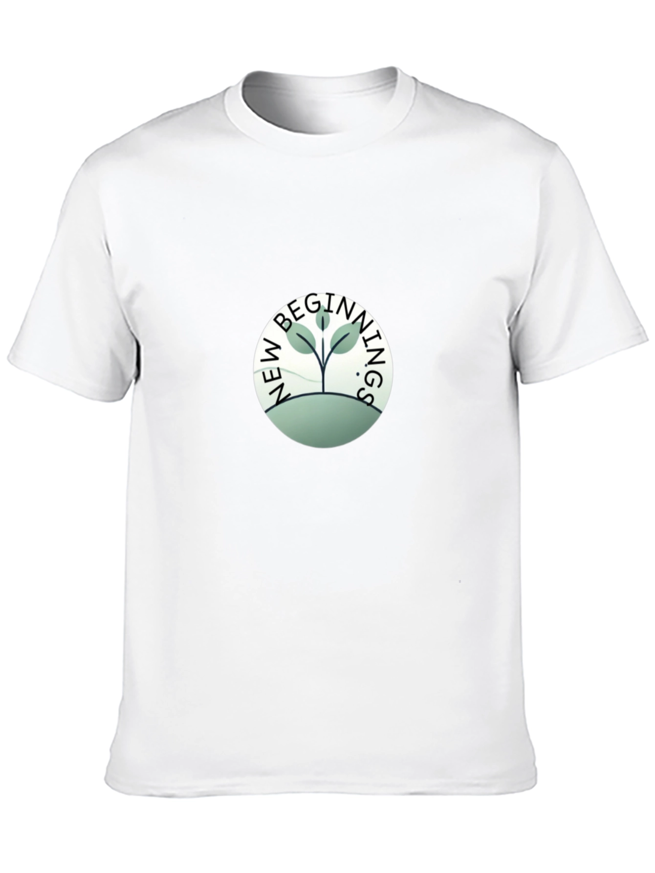 New Beginnings Graphic Tee - Black