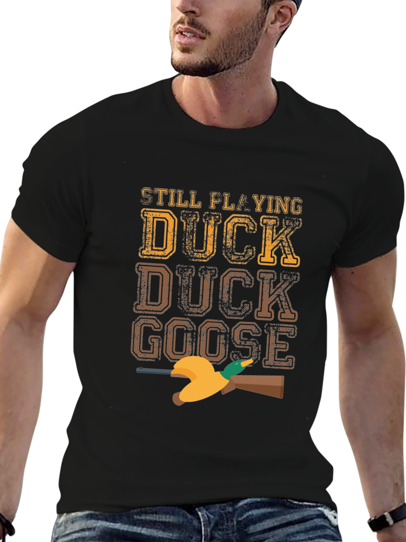 Duck Duck Goose T-Shirt - Funny Hunting Tee