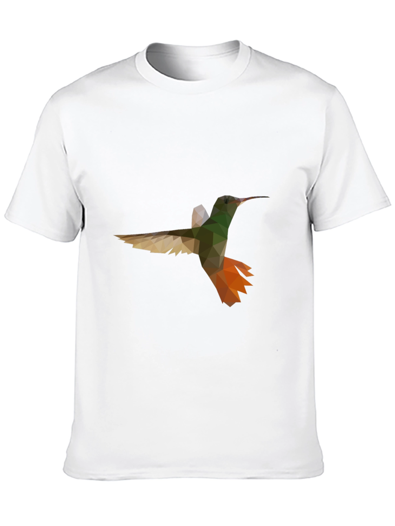 Geometric Hummingbird Graphic Tee