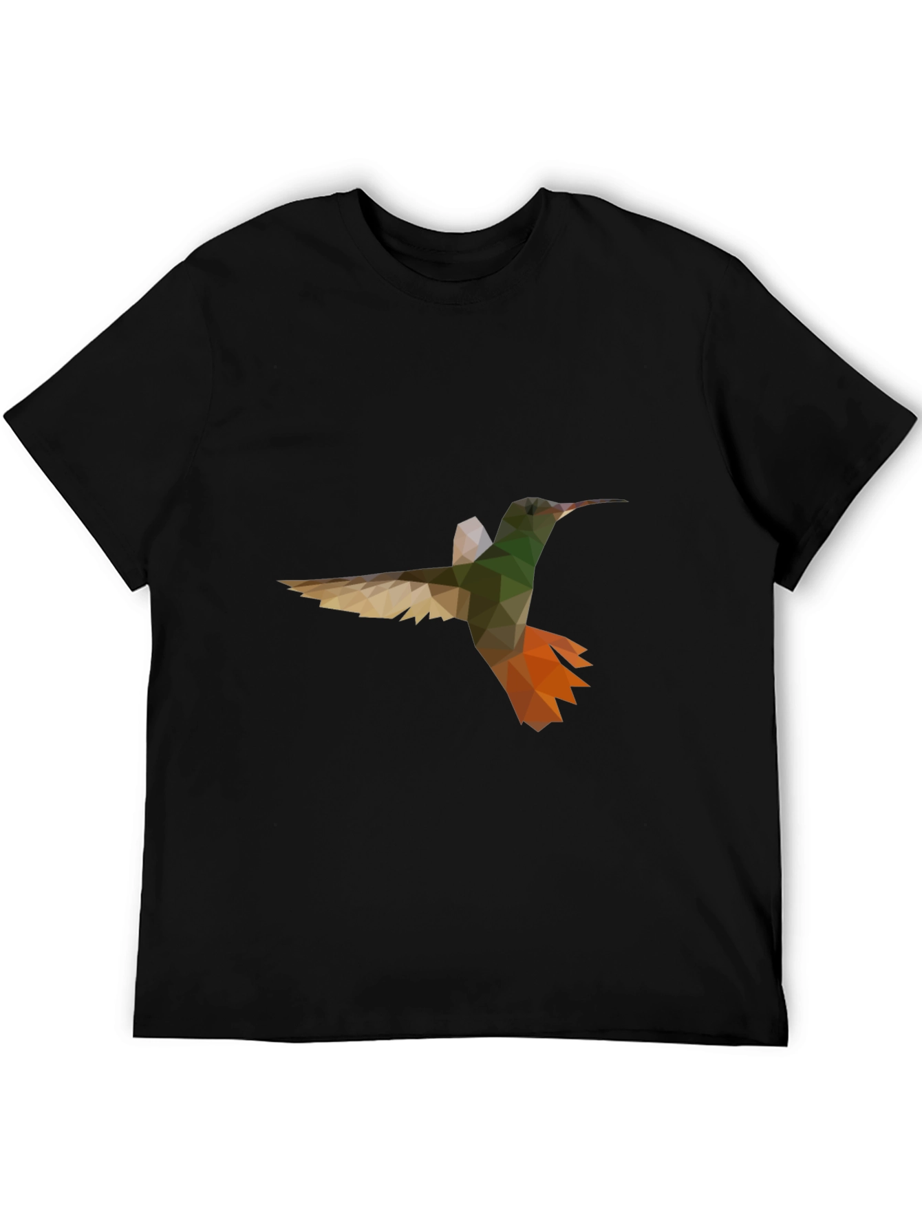 Geometric Hummingbird Graphic Tee