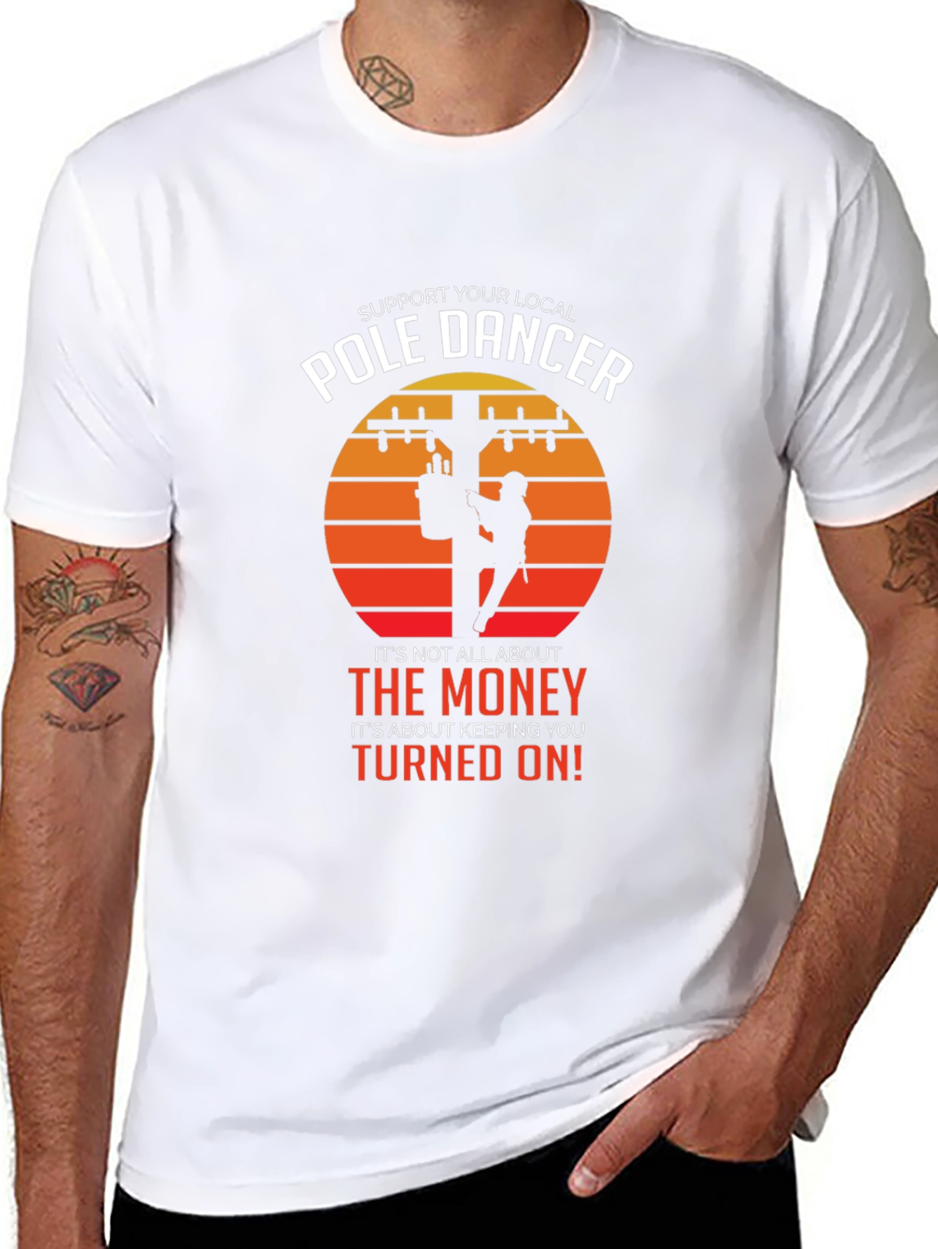 Support Your Local Pole Dancer T-Shirt