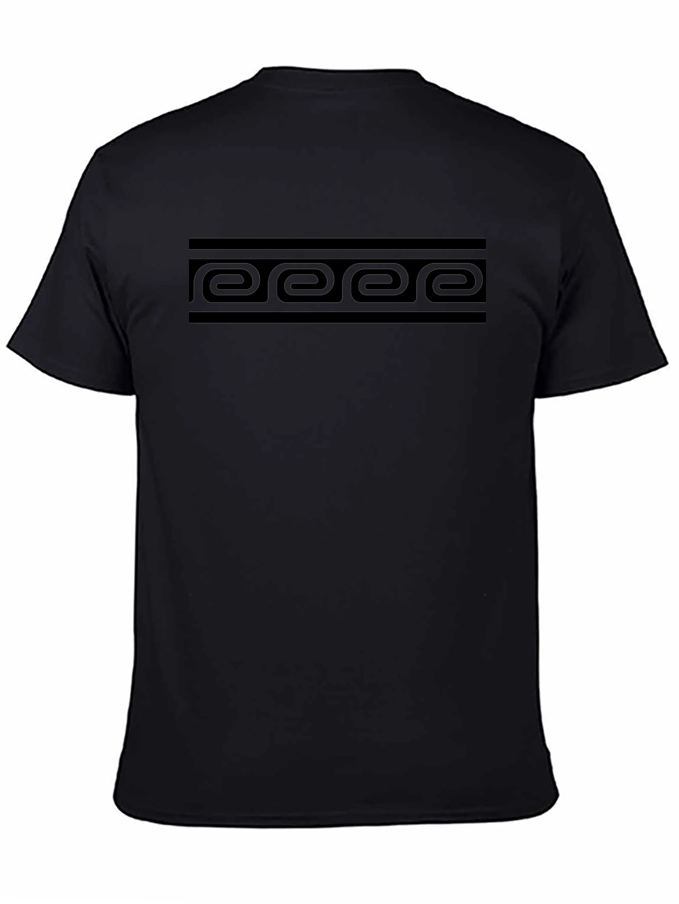 Geometric Pattern T-Shirt - Casual Style