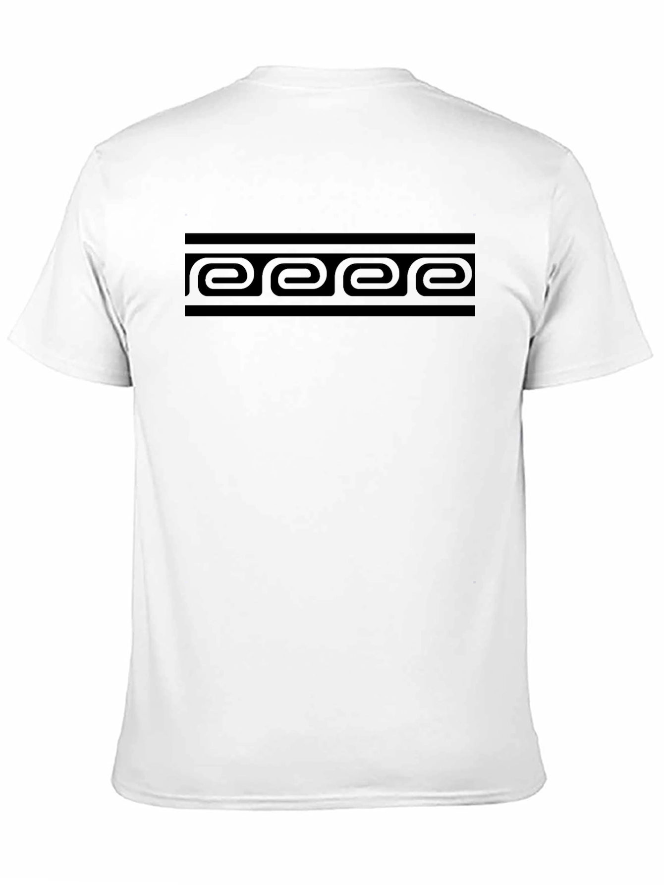 Geometric Pattern T-Shirt - Casual Style