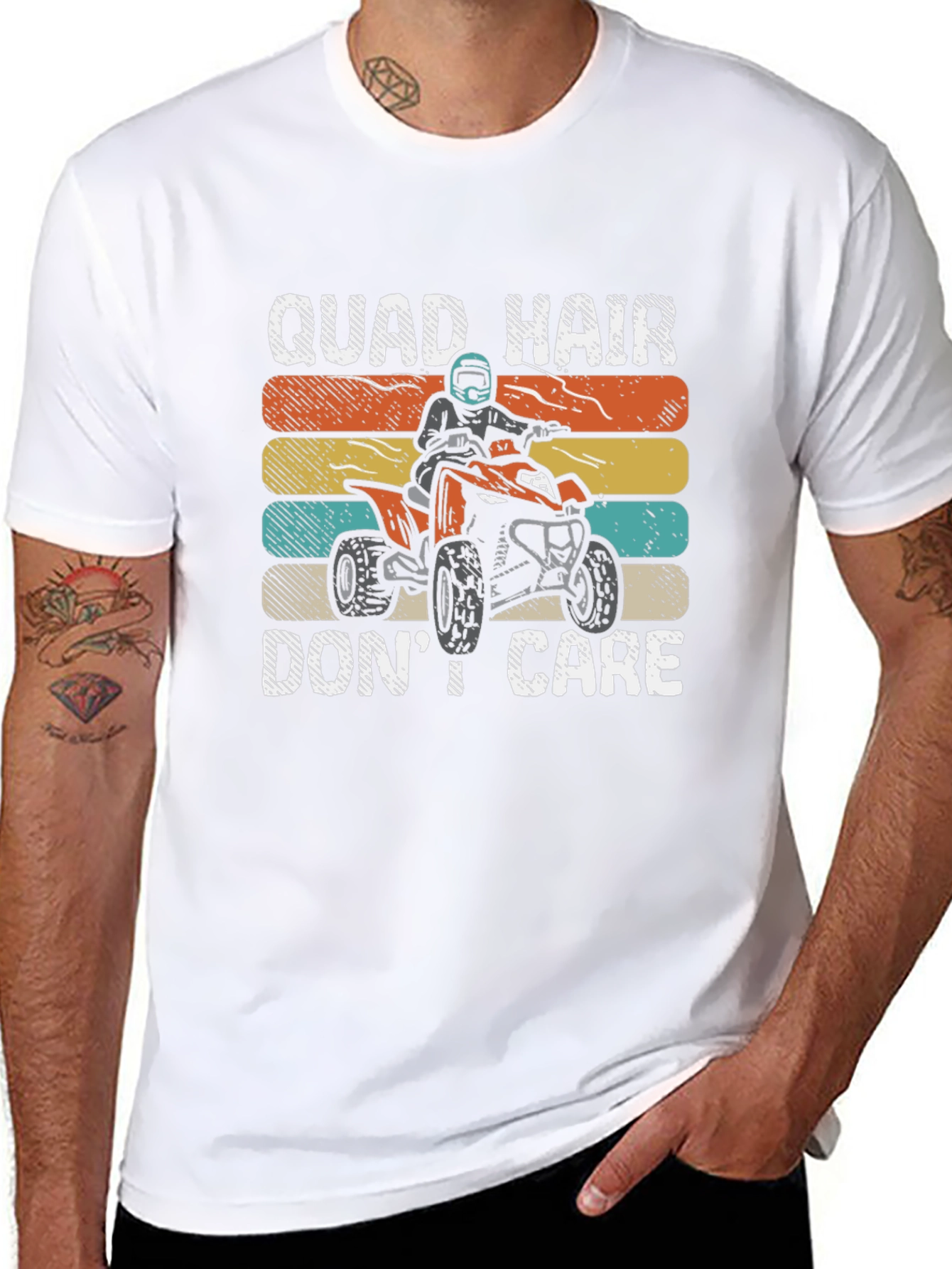 Quad Hair Dont Care T-Shirt