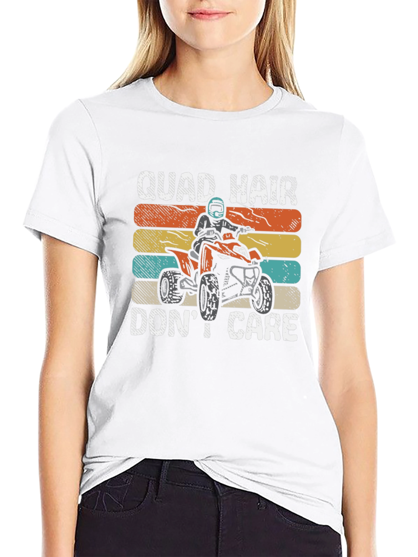 Quad Hair Dont Care T-Shirt