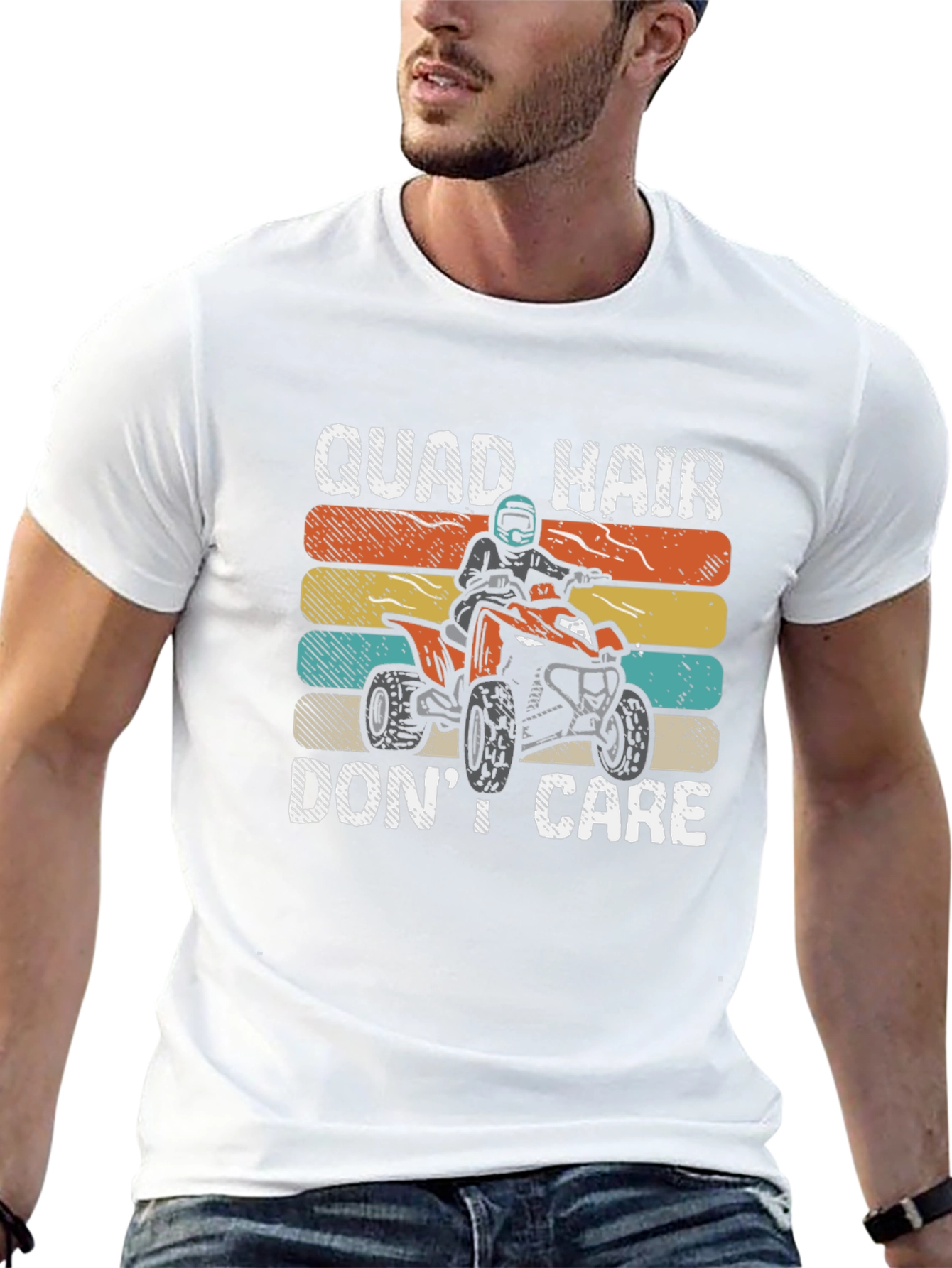 Quad Hair Dont Care T-Shirt