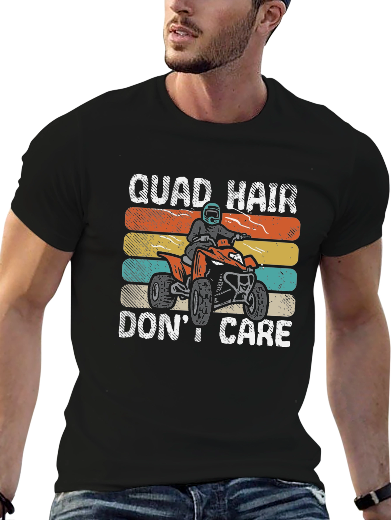Quad Hair Dont Care T-Shirt