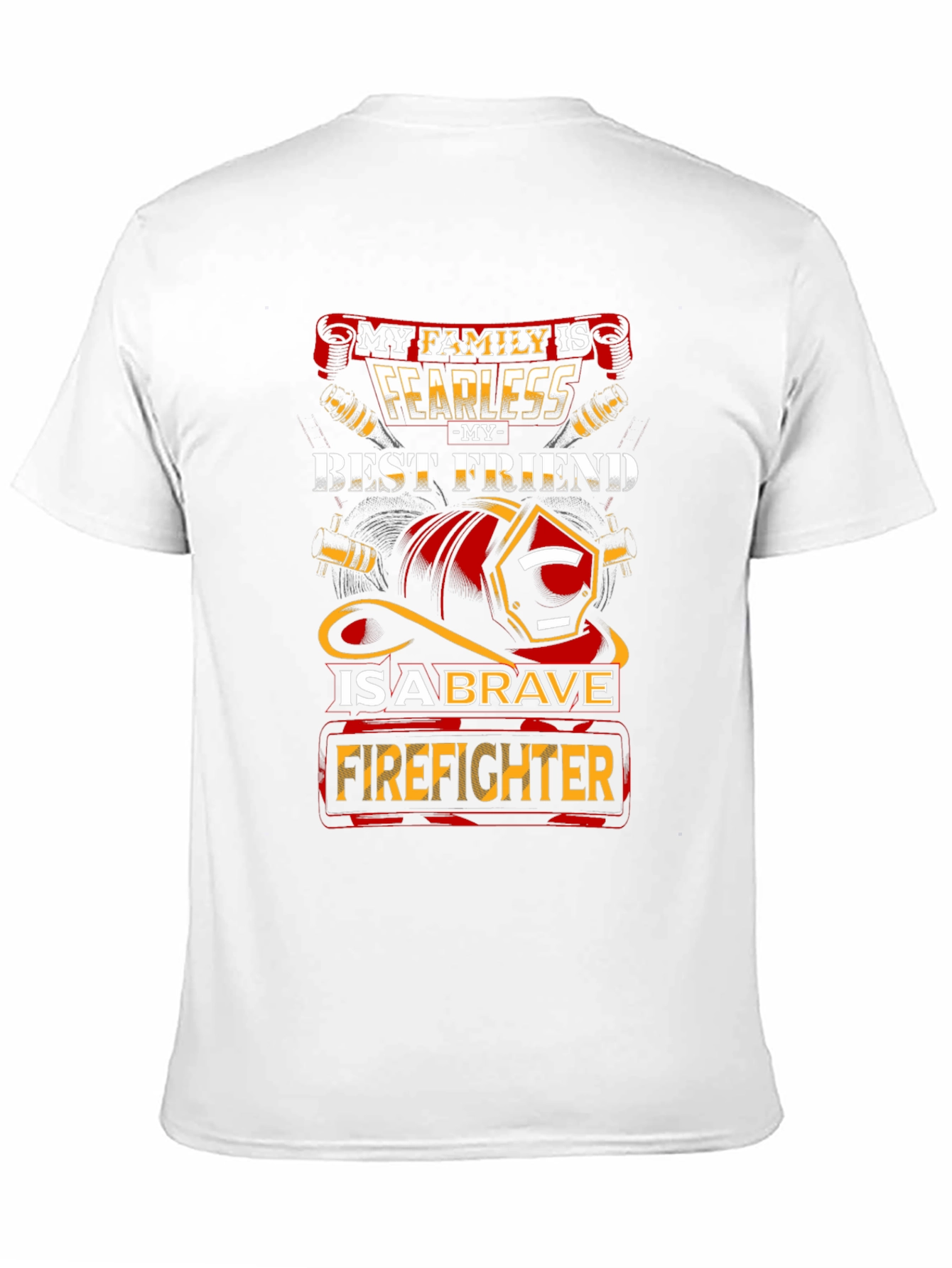 Fearless Firefighter Family Graphic Tee