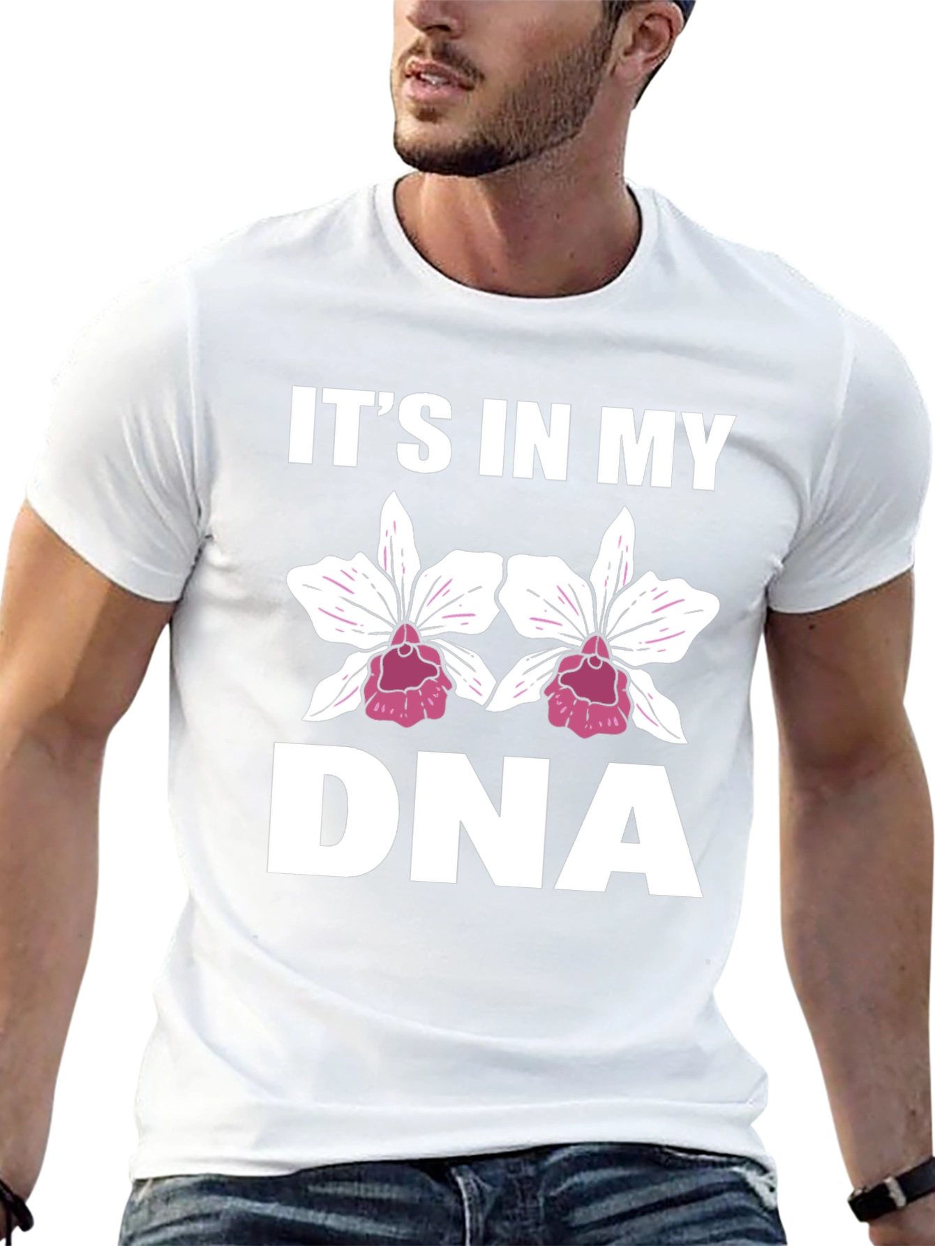 Its In My DNA Floral Graphic T-Shirt