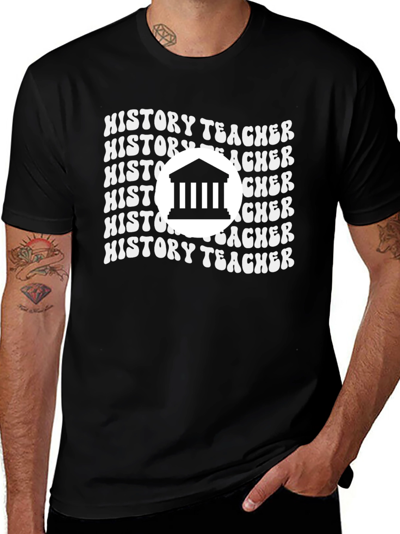 History Teacher Graphic T-Shirt