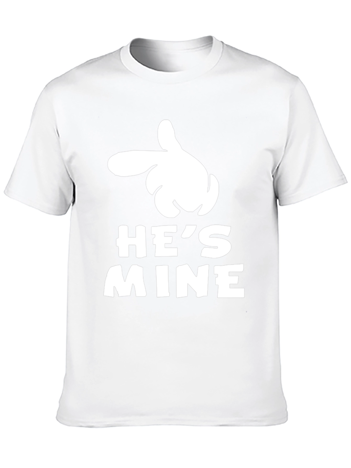 Hes Mine Matching Couple T-Shirt