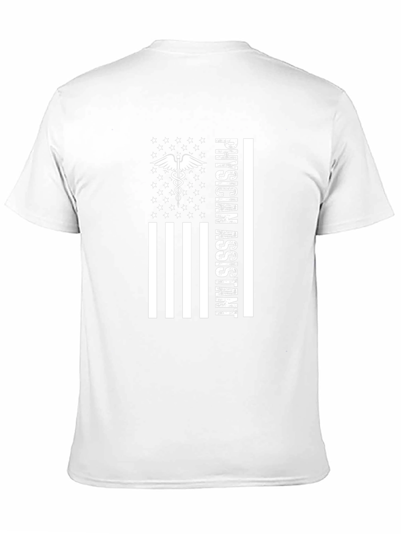 Physician Assistant American Flag T-Shirt