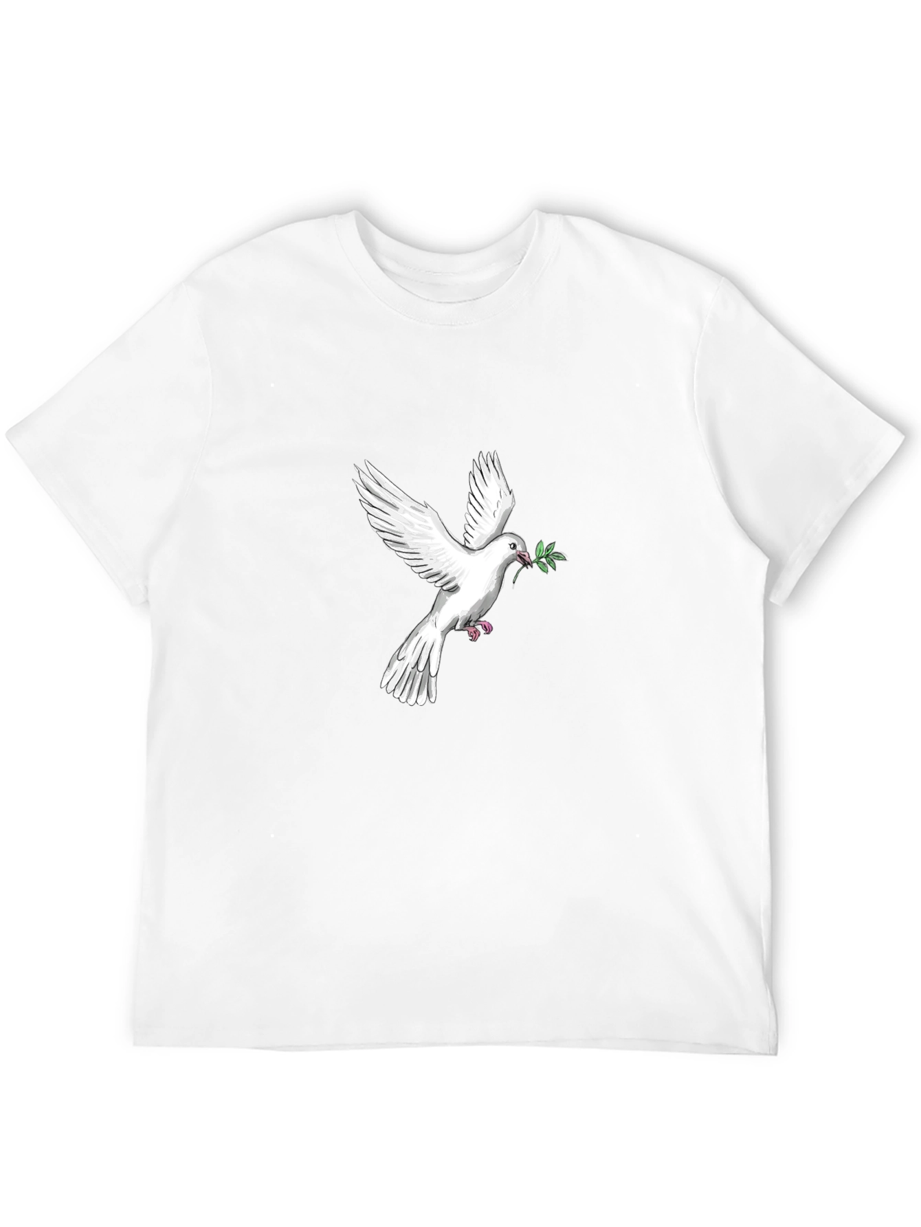 Dove Peace T-Shirt - Classic Black Tee