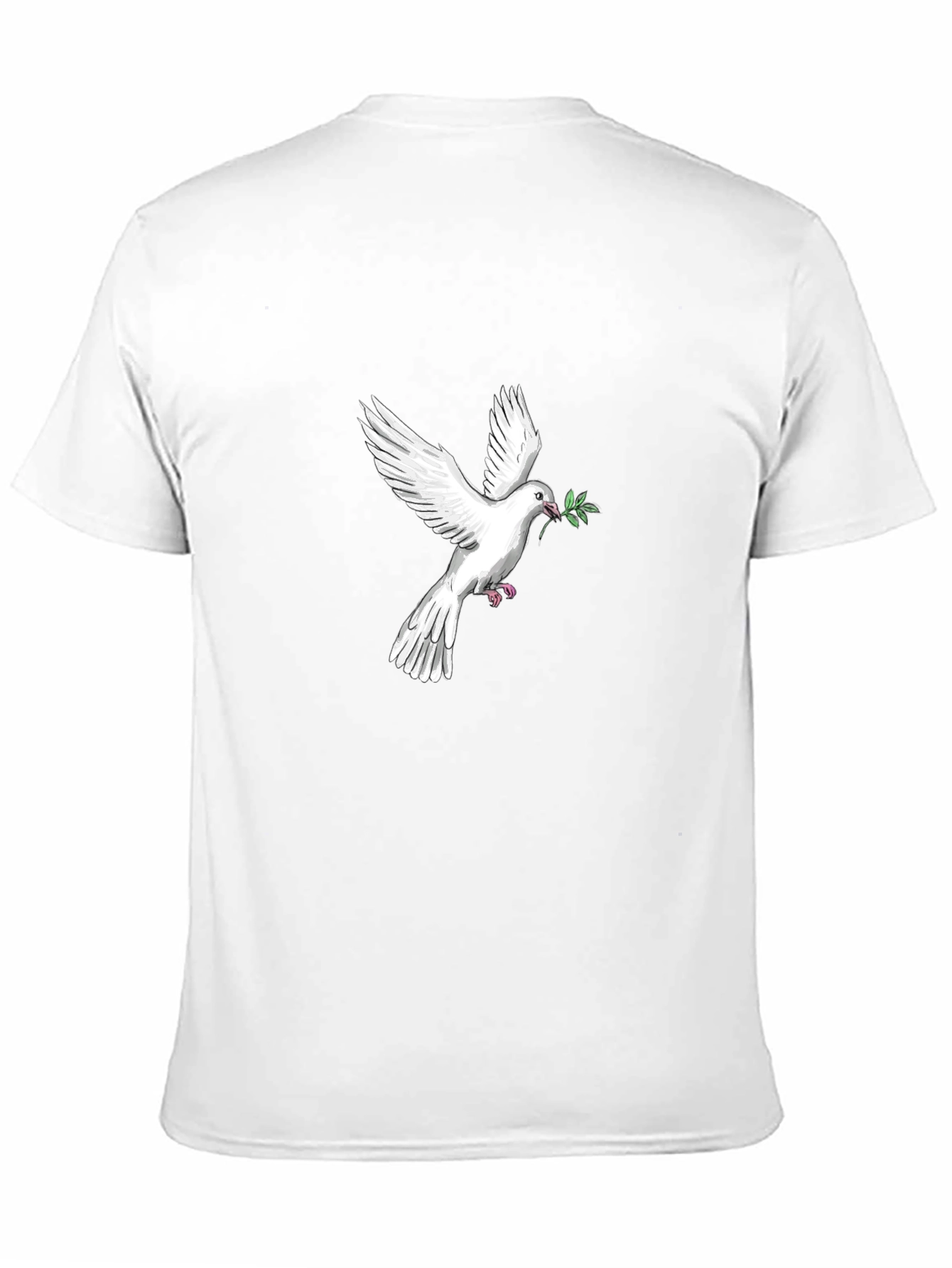 Dove Peace T-Shirt - Classic Black Tee
