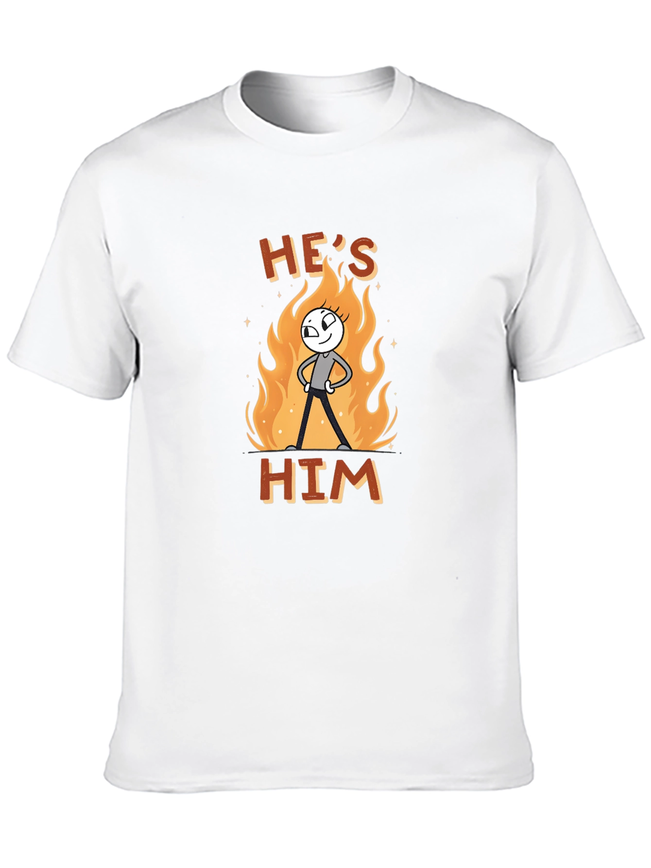 Hes Him Graphic Tee