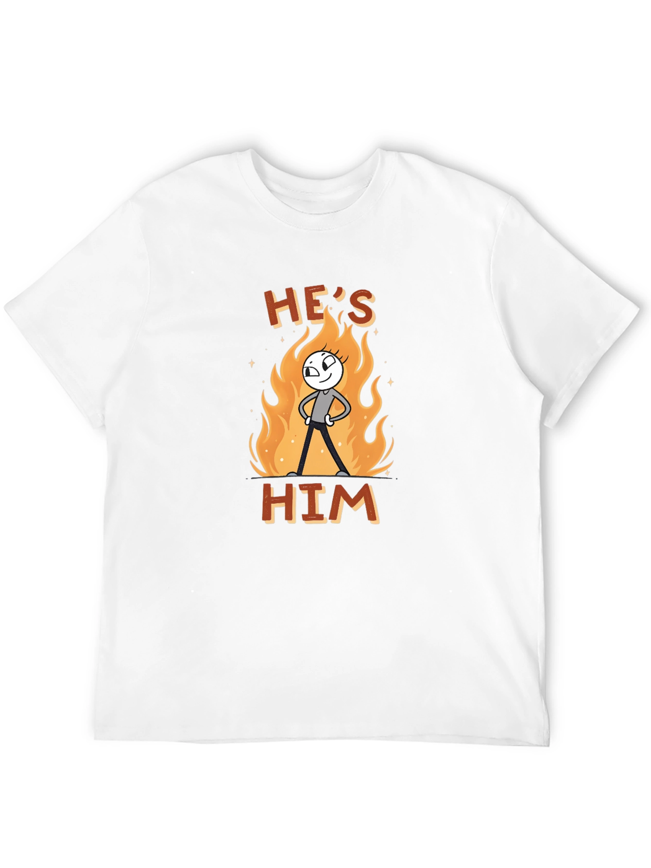 Hes Him Graphic Tee