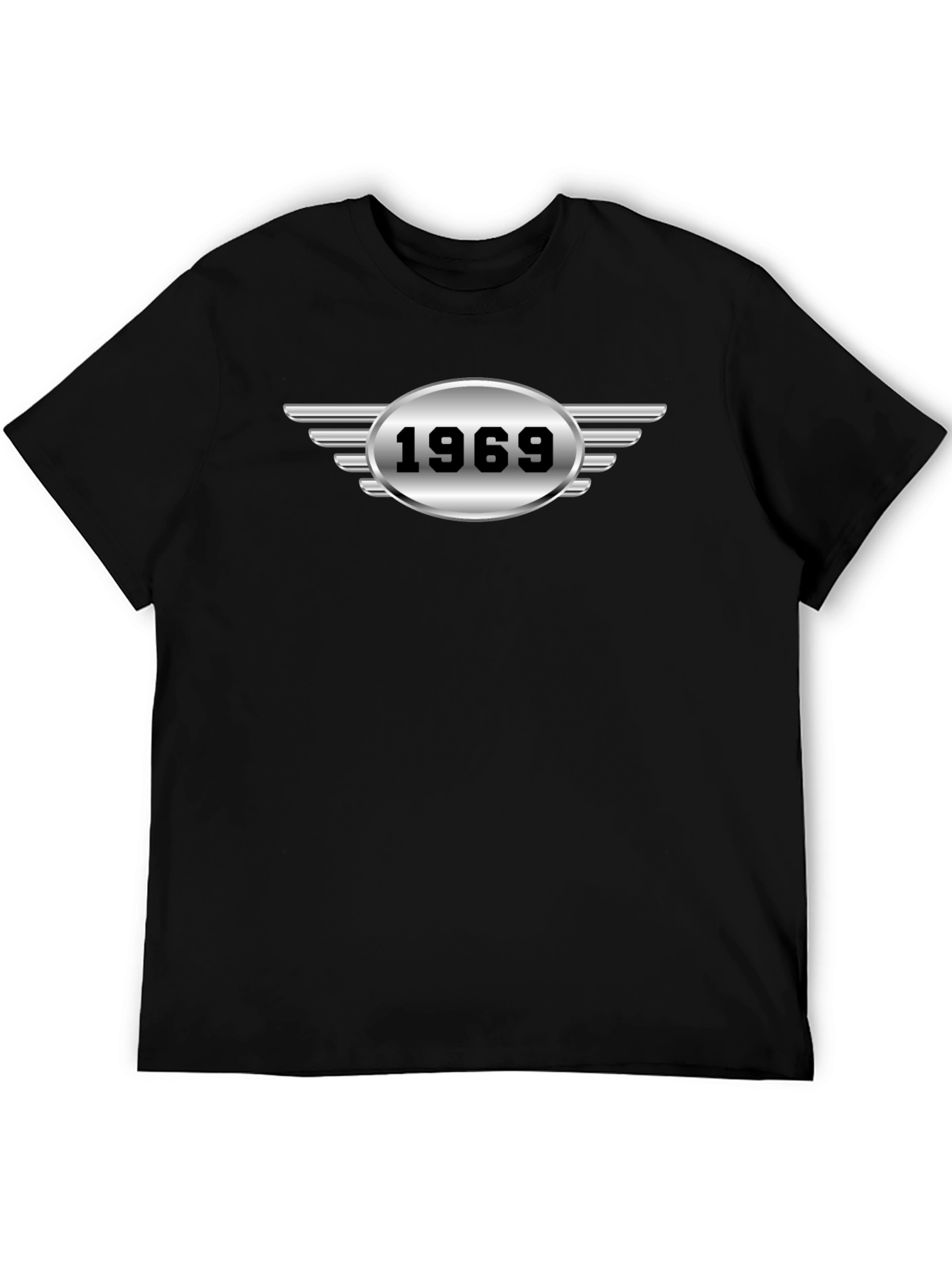 1969 Winged Logo Graphic Tee - Black