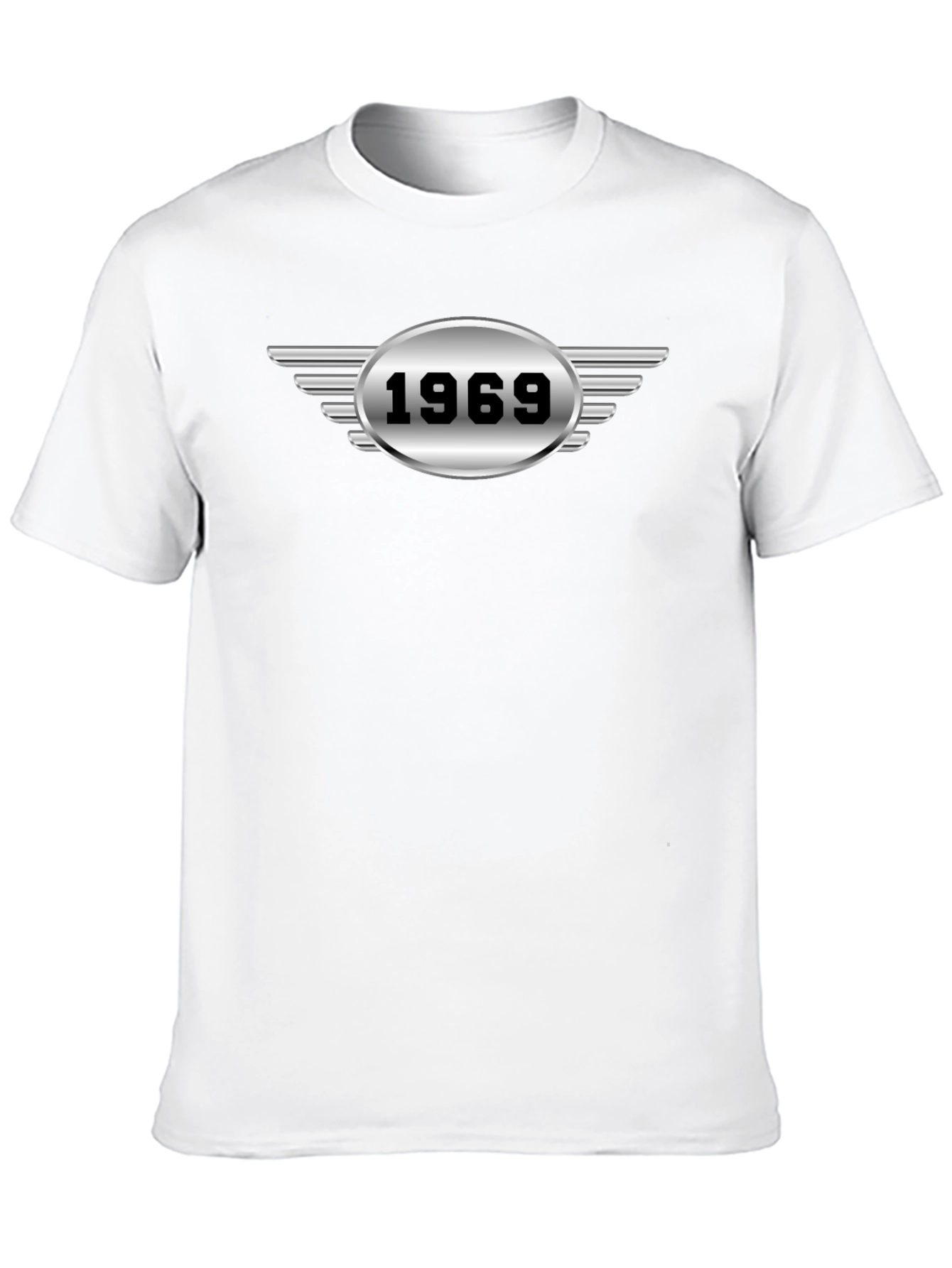 1969 Winged Logo Graphic Tee - Black