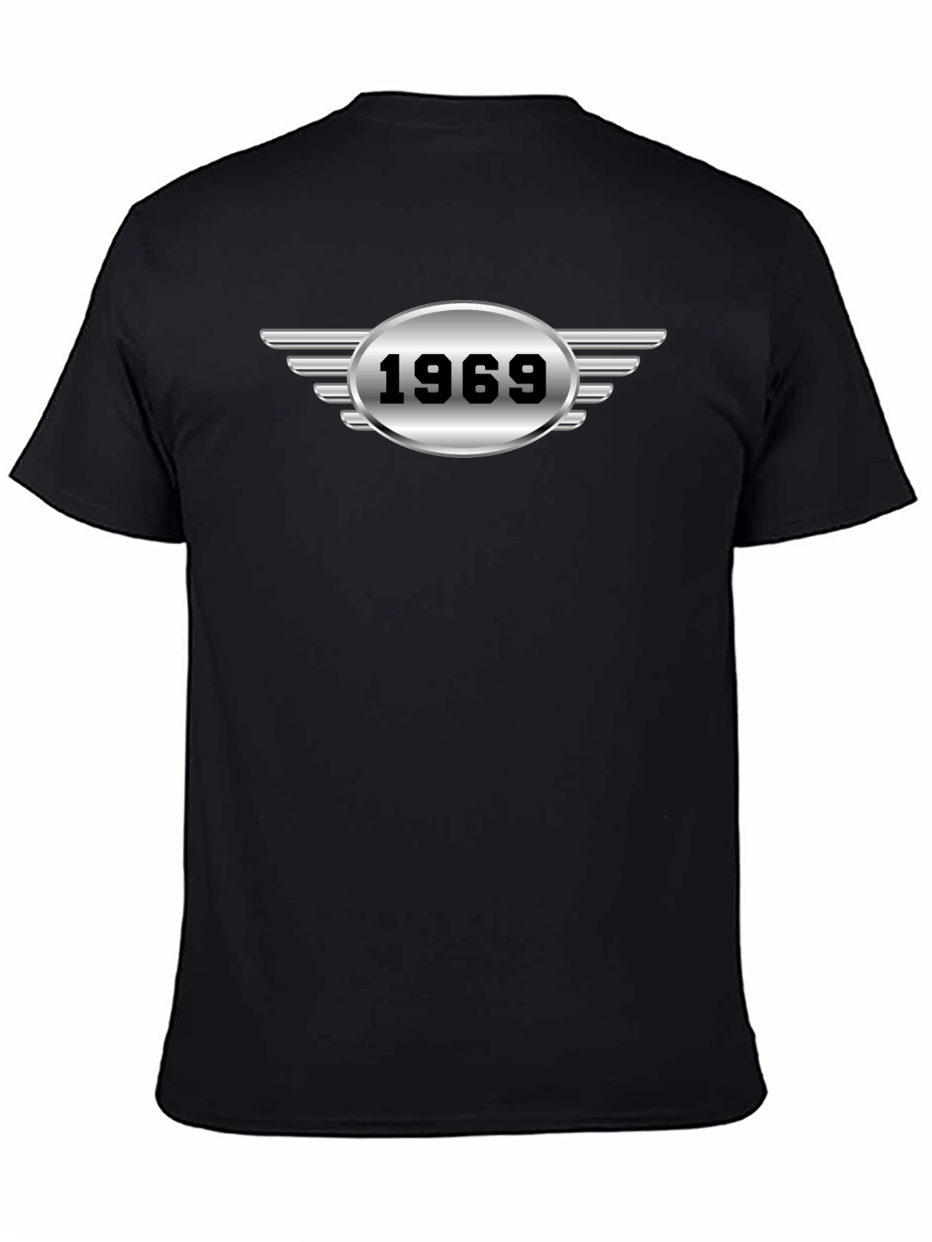 1969 Winged Logo Graphic Tee - Black