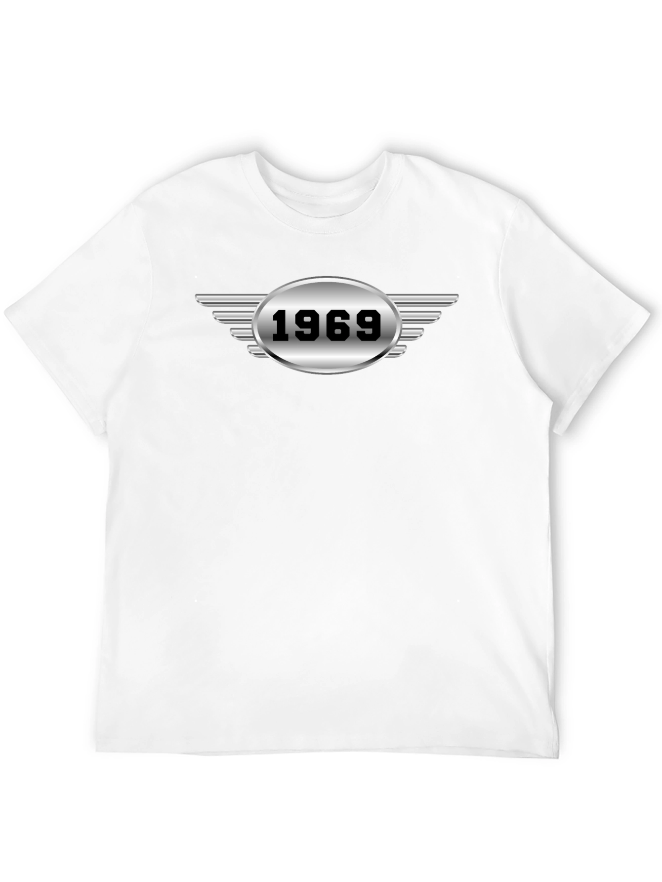 1969 Winged Logo Graphic Tee - Black