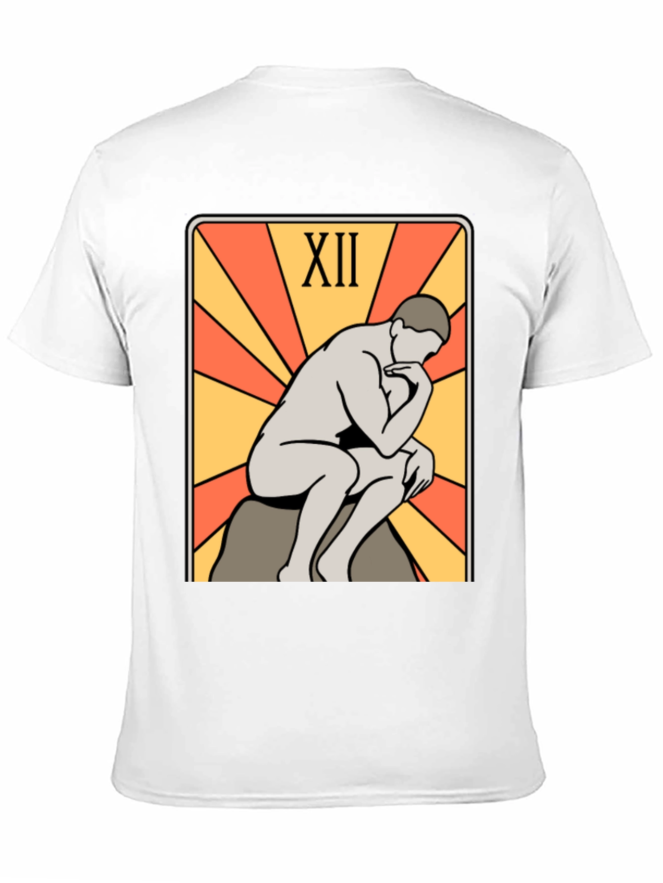 The Thinker Tarot Card Graphic T-Shirt