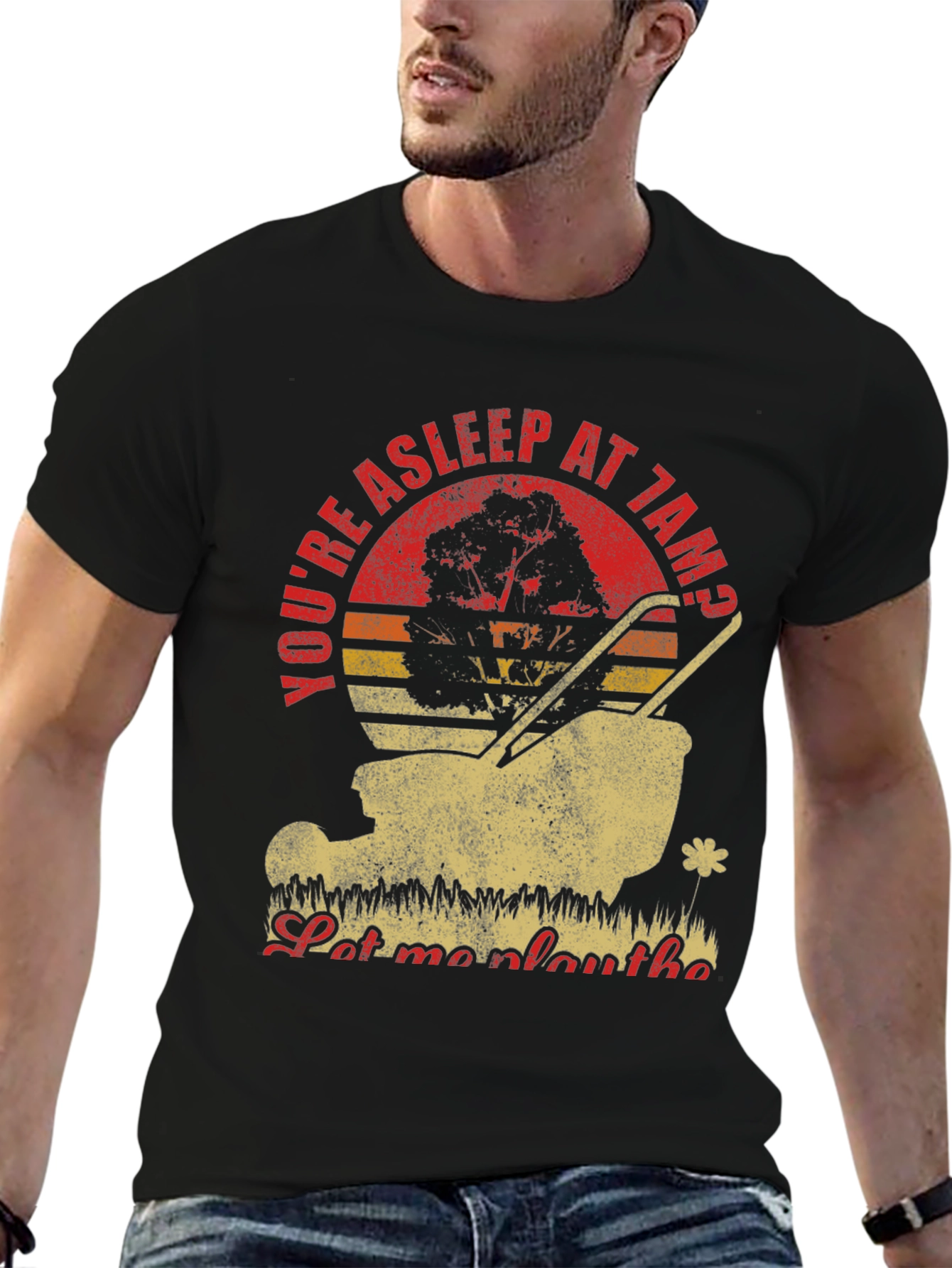 Funny Landscaping T-Shirt - Let Me Play
