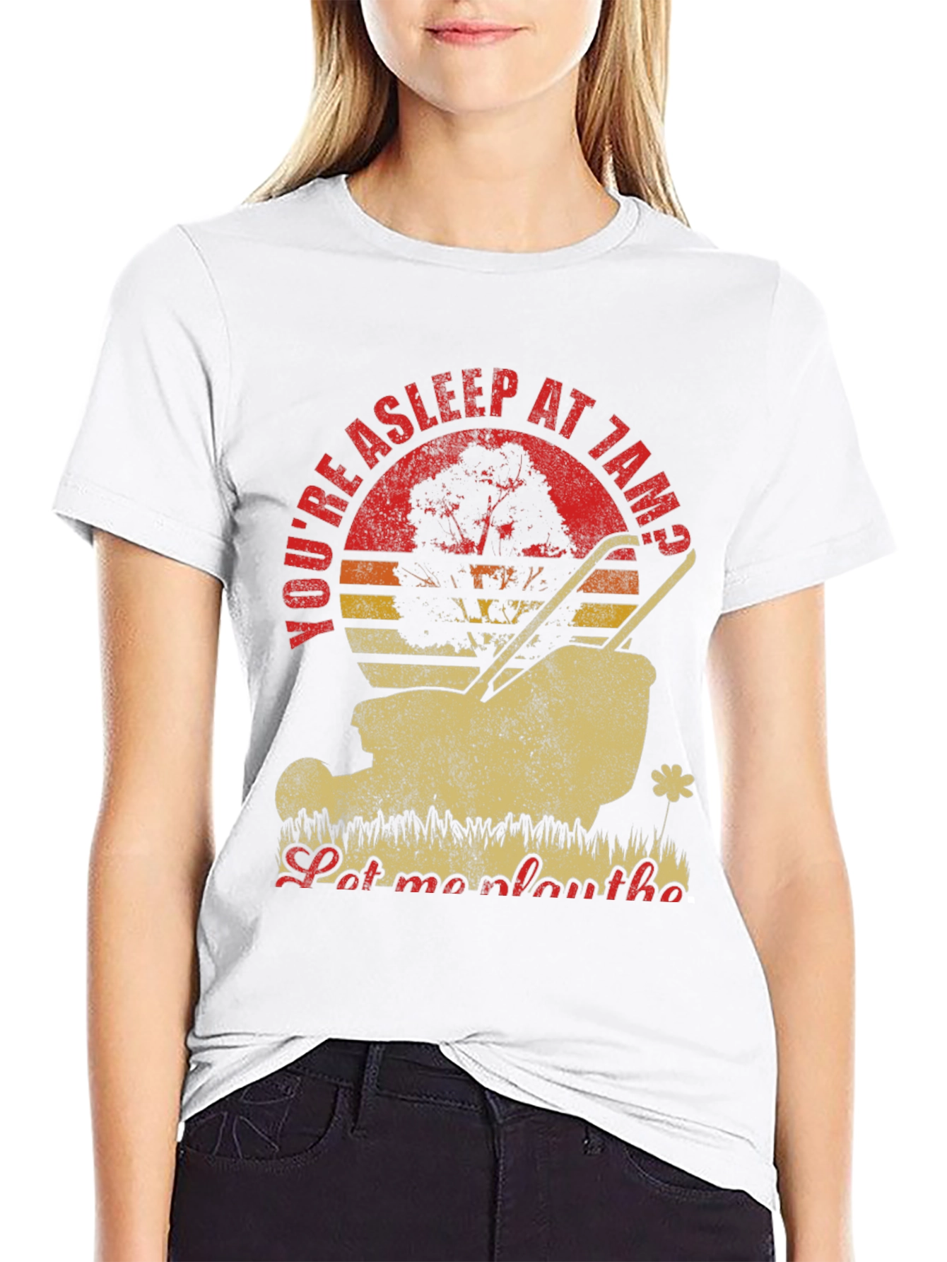 Funny Landscaping T-Shirt - Let Me Play