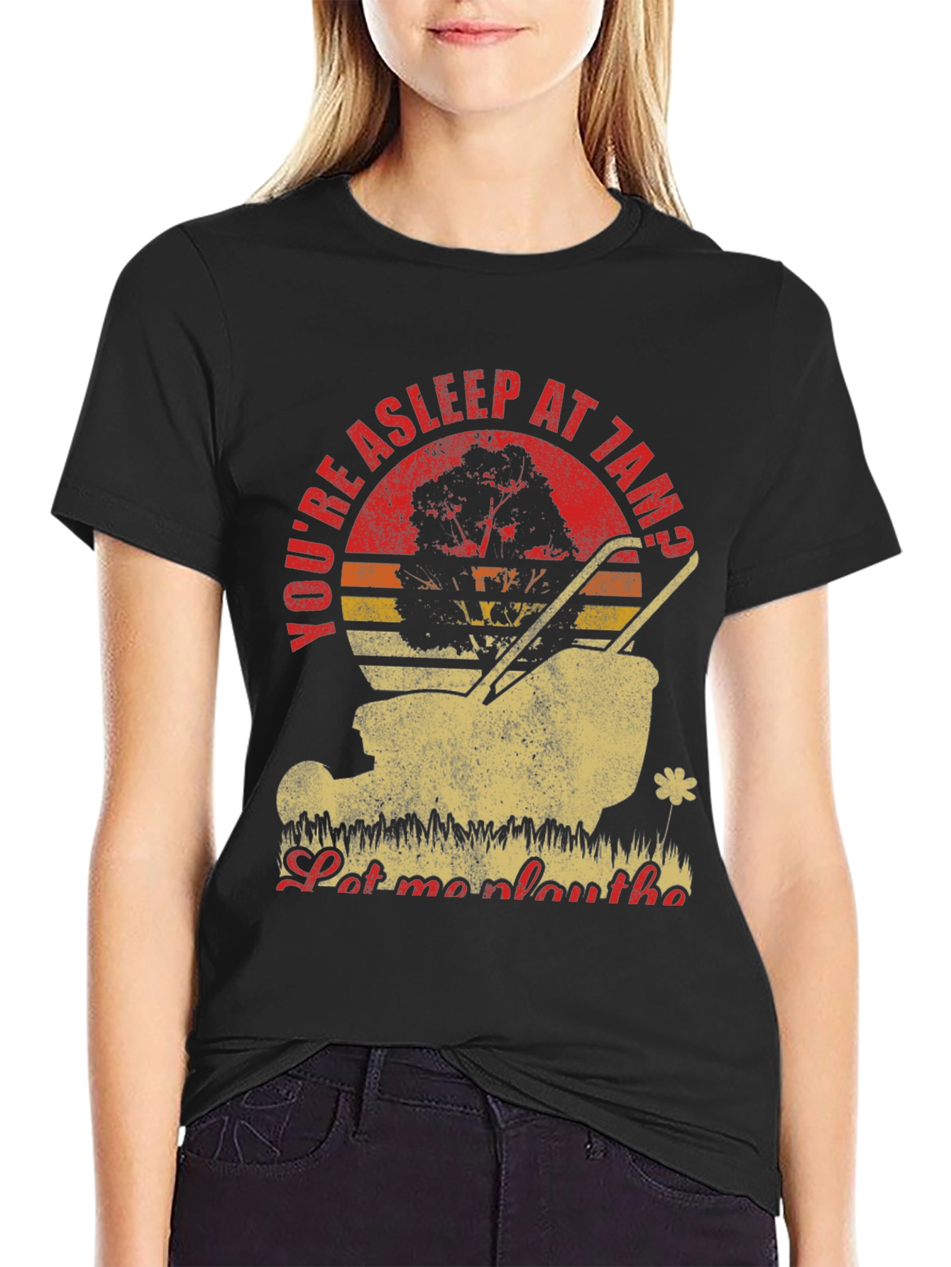 Funny Landscaping T-Shirt - Let Me Play