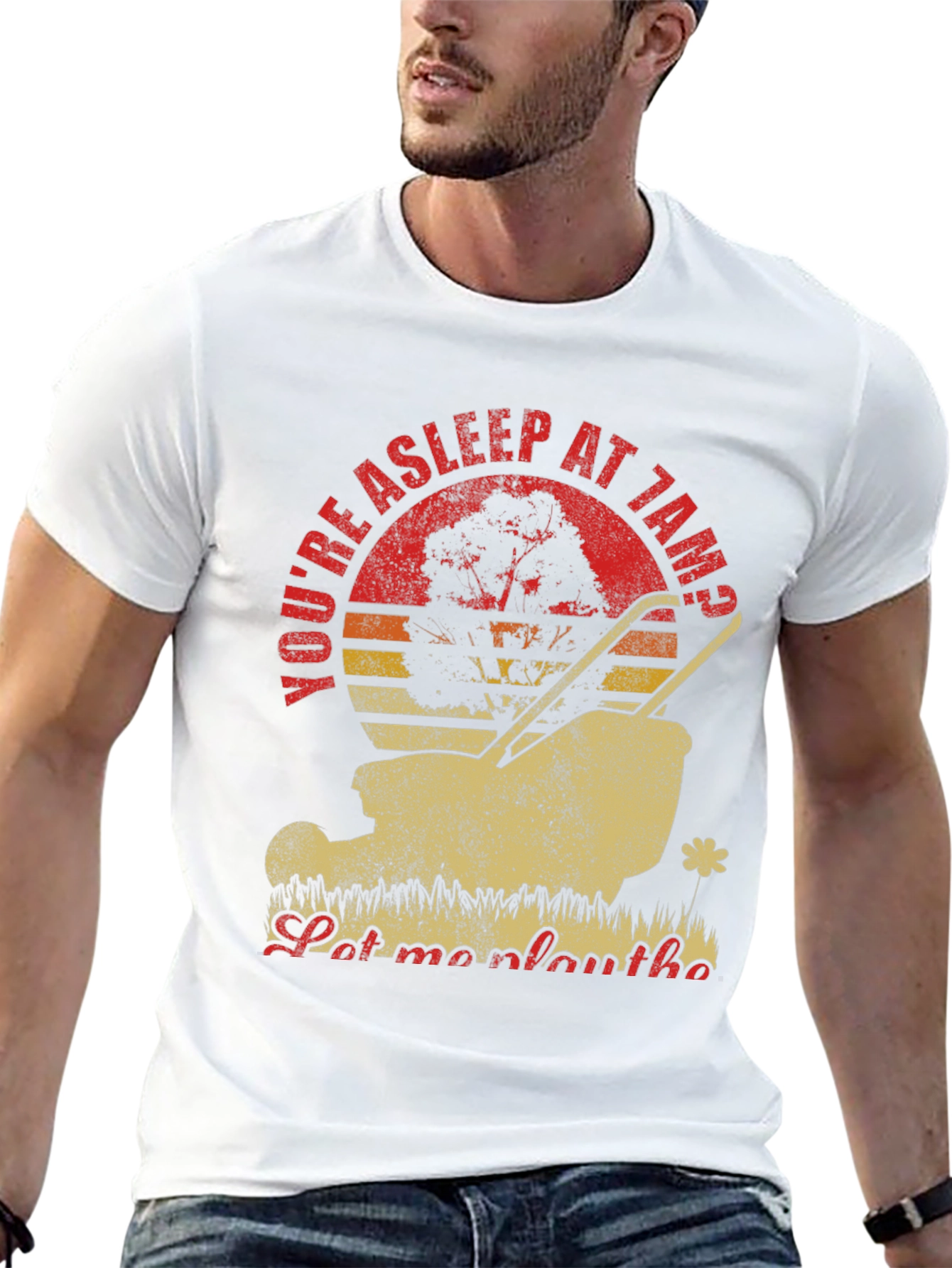 Funny Landscaping T-Shirt - Let Me Play